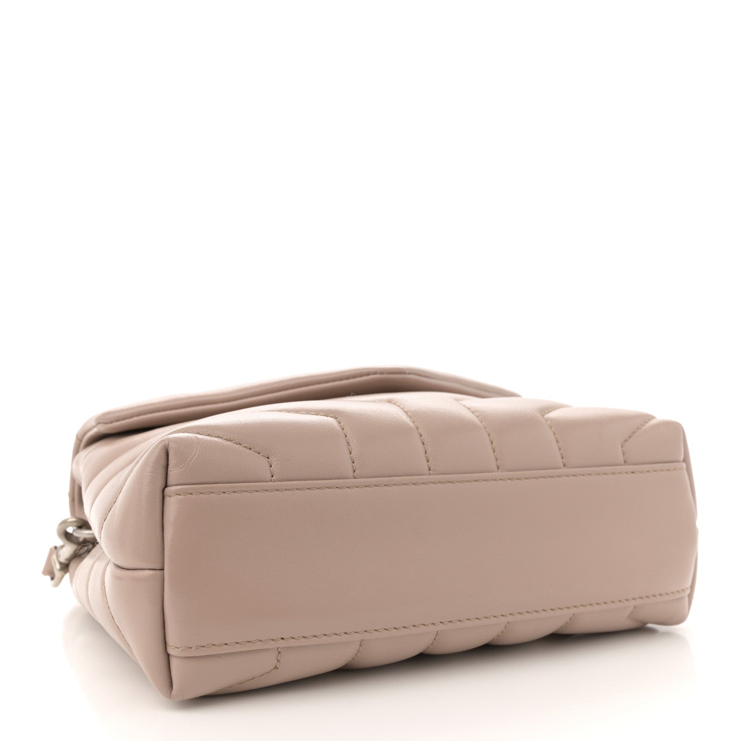 Calfskin Y Quilted Monogram Toy Loulou Crossbody Bag Light Natural