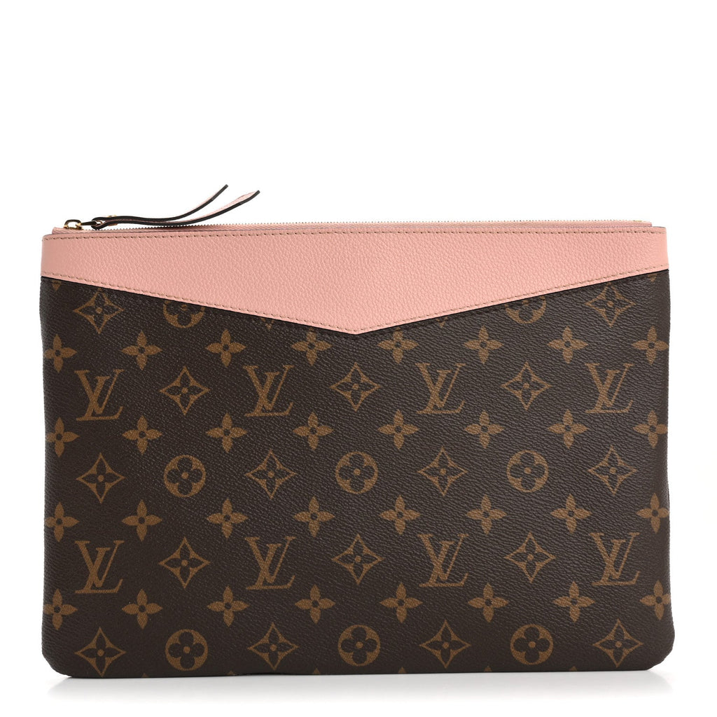 Monogram Daily Pouch Rose Poudre