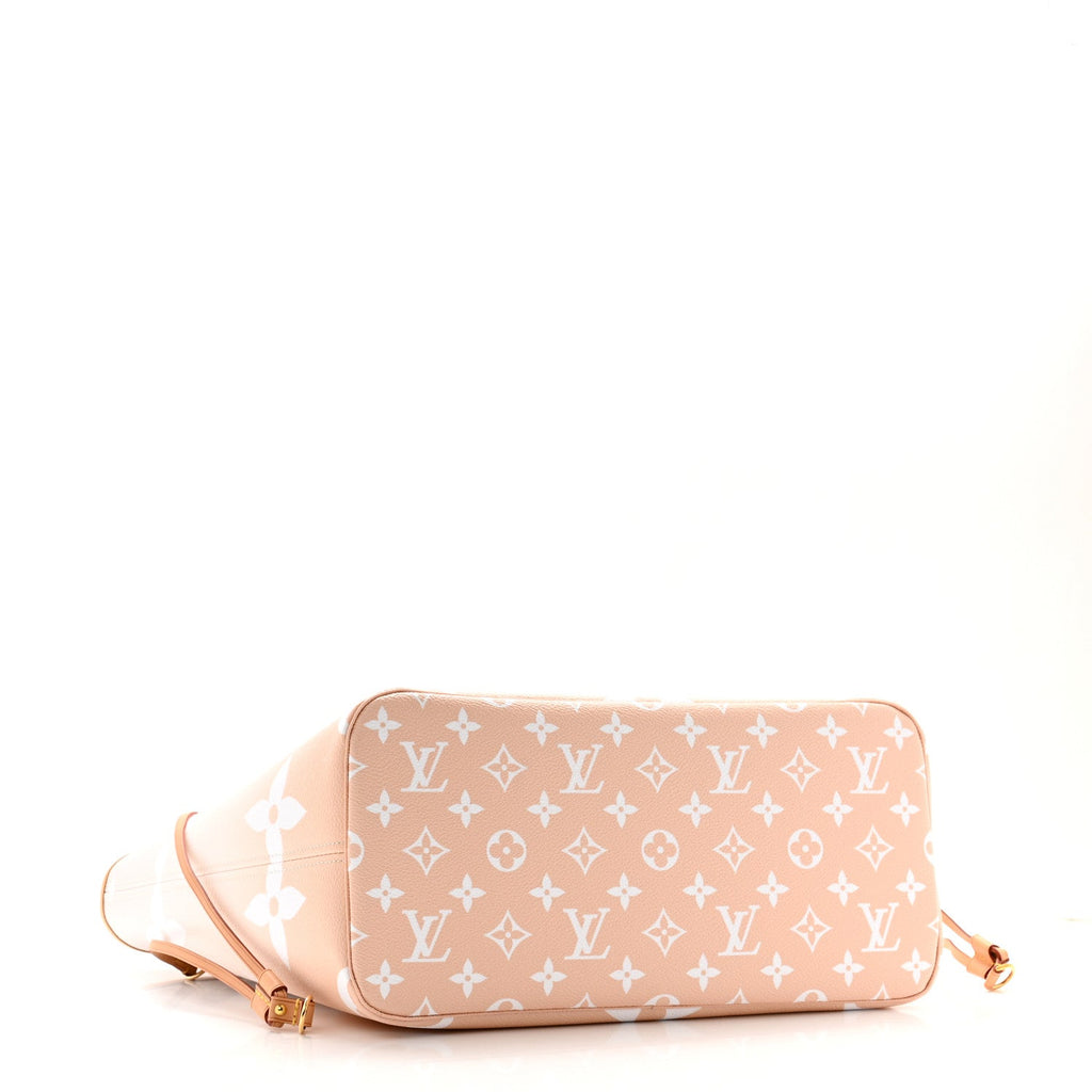 Monogram Giant By The Pool Neverfull MM Brume