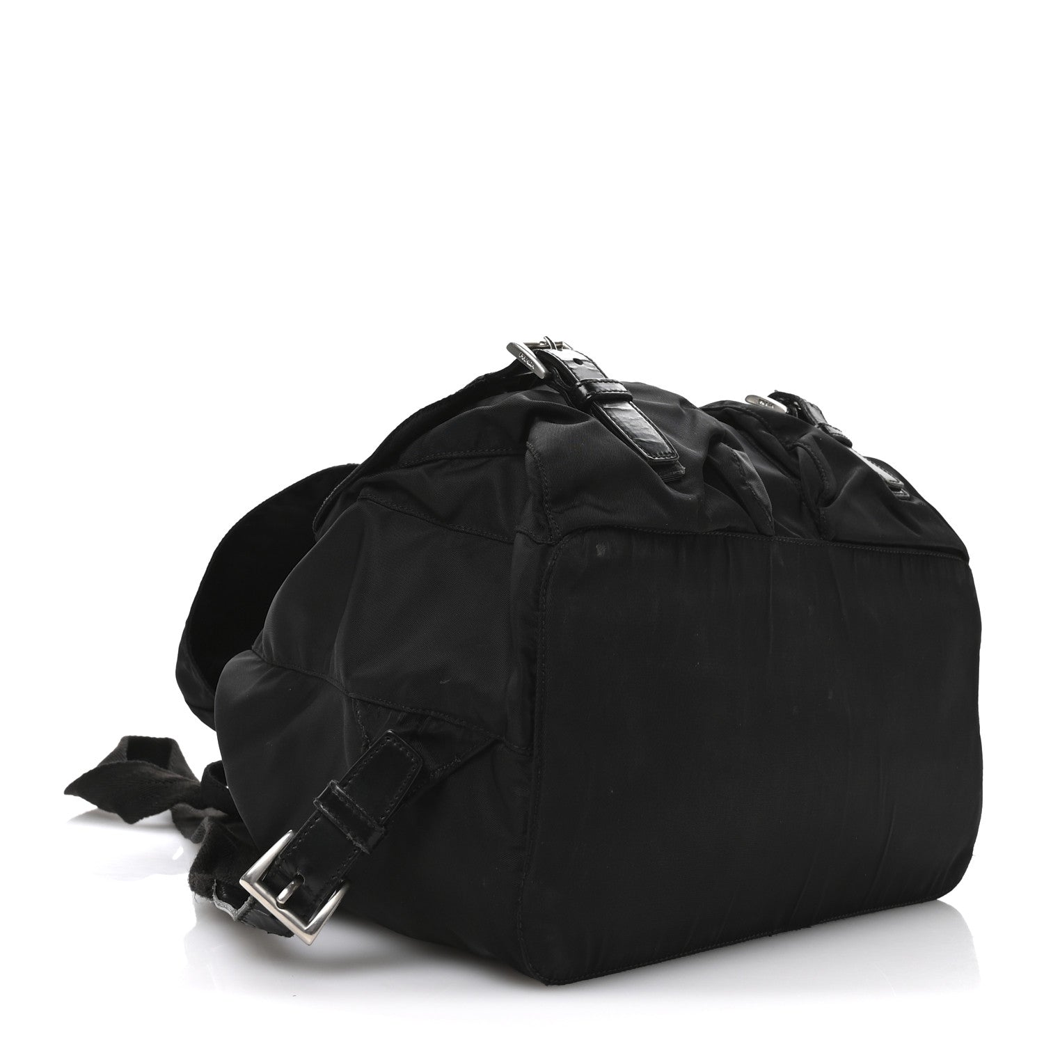 Tessuto Nylon Vitello Backpack Black
