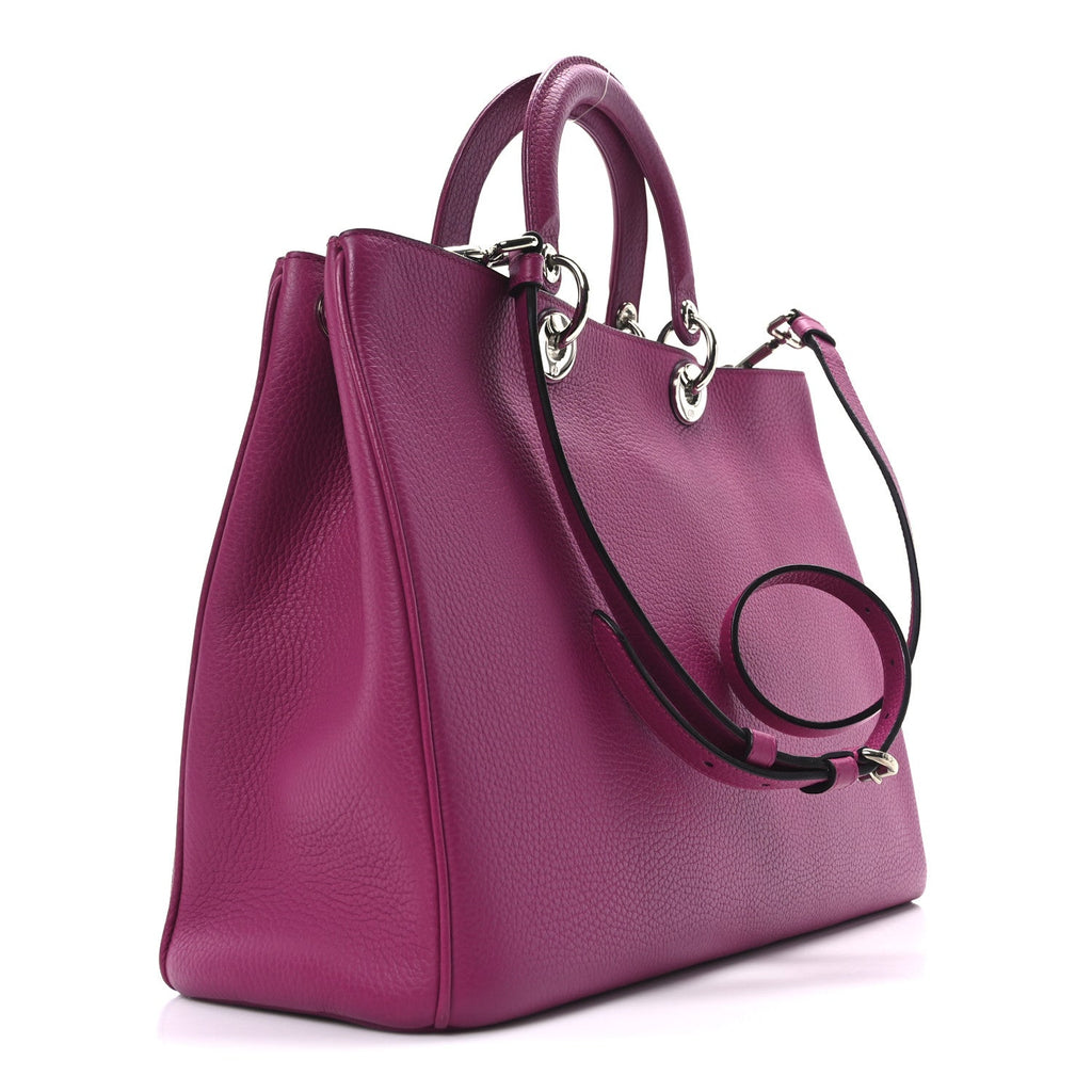 Bullcalf Large Diorissimo Tote Toxic Purple