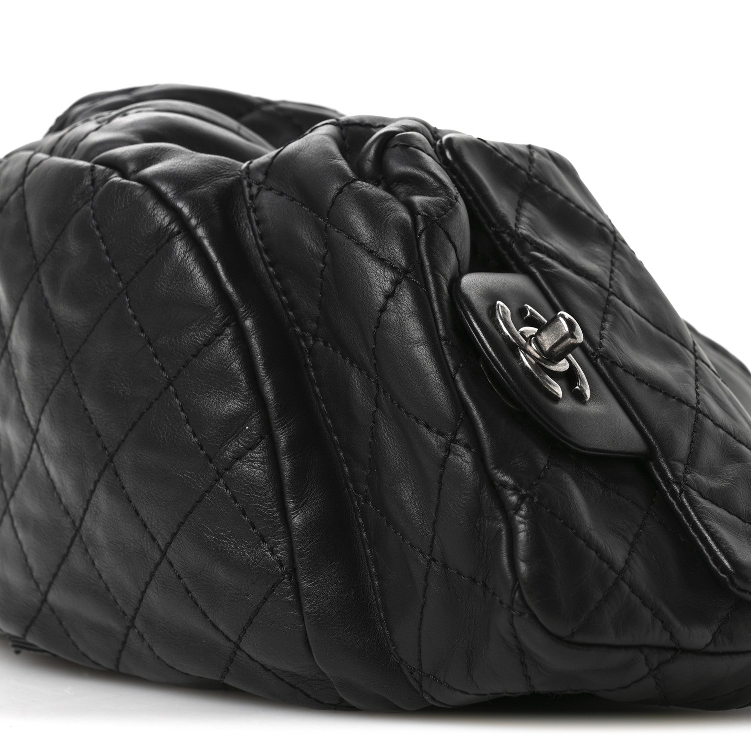 Calfskin Large Backpack Is Back Black