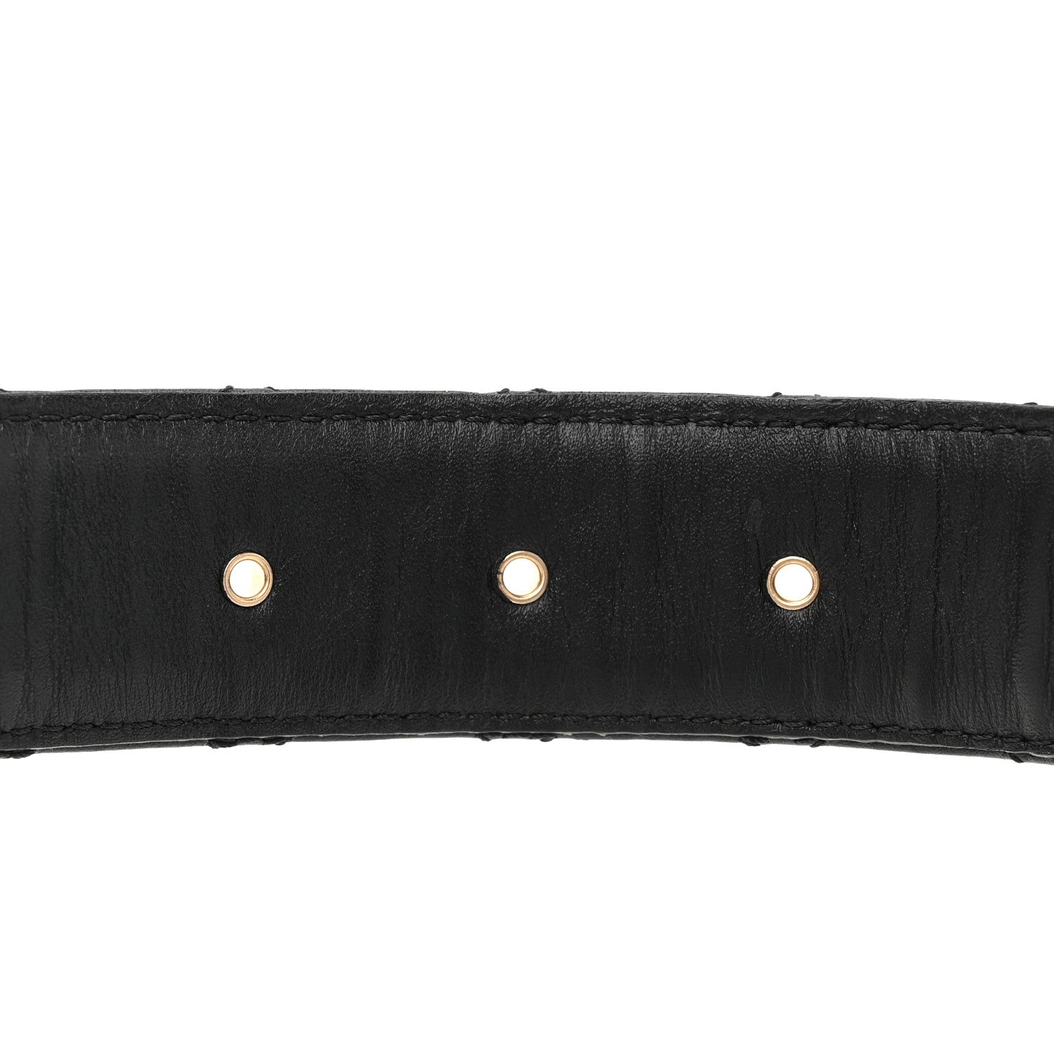 Calfskin Quilted CC Chain Belt 120 48 Black