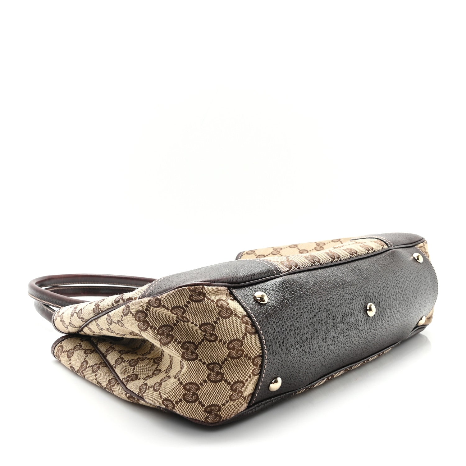 Monogram Medium Princy Tote Dark Brown