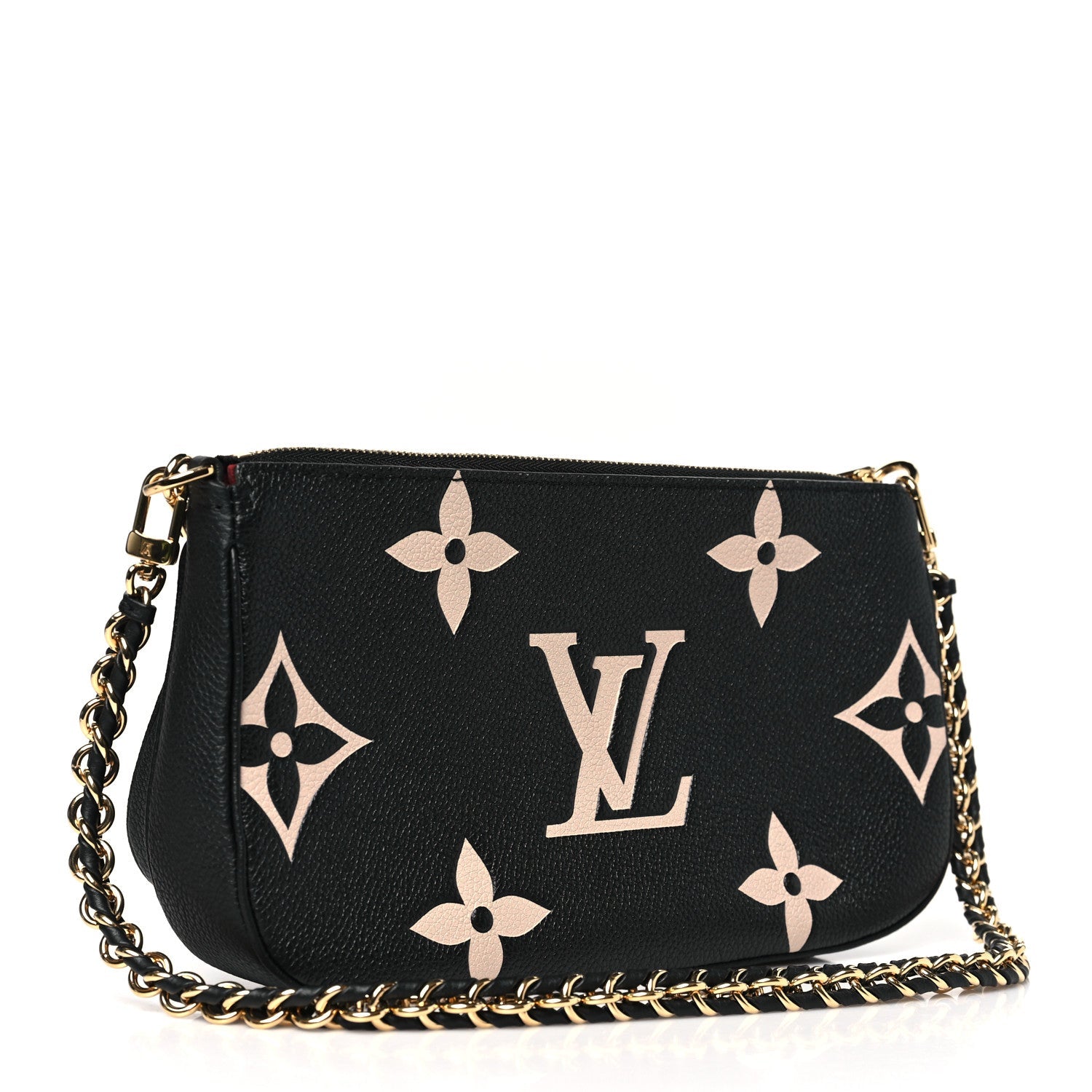 Empreinte Monogram Giant Multi Pochette Accessories Black Beige