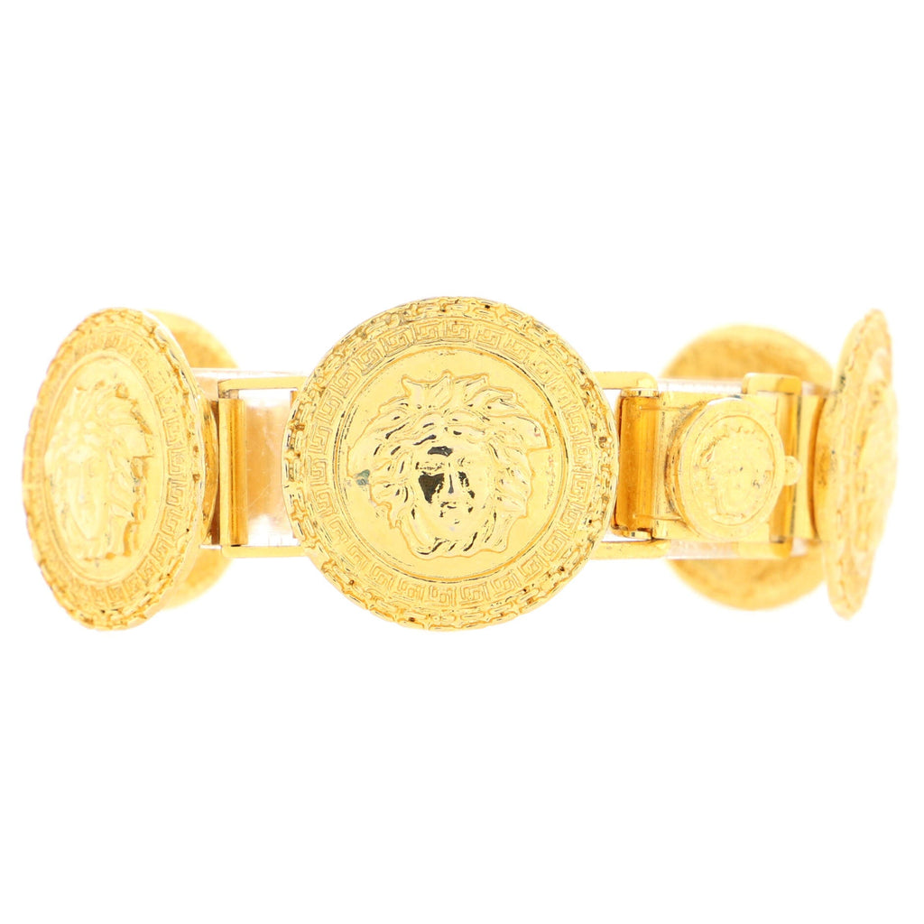Vintage Medusa Round Bracelet Metal