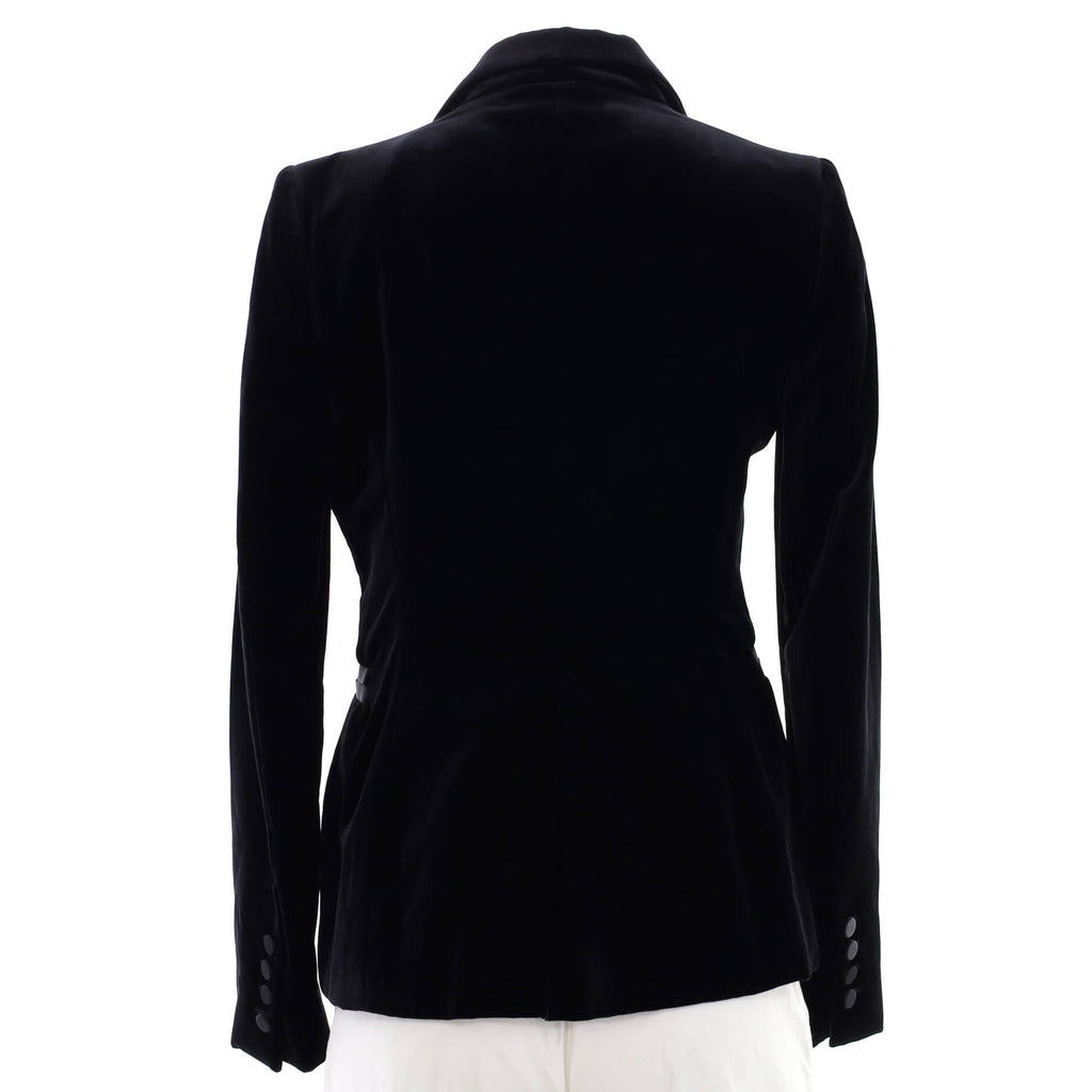 Women's Single Breasted Blazer Velvet