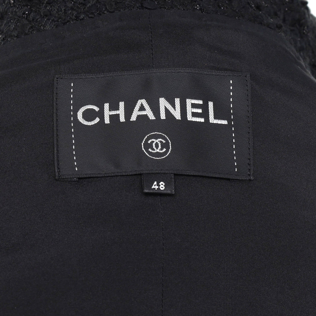 Women's CC Button Two Pocket Blazer Tweed
