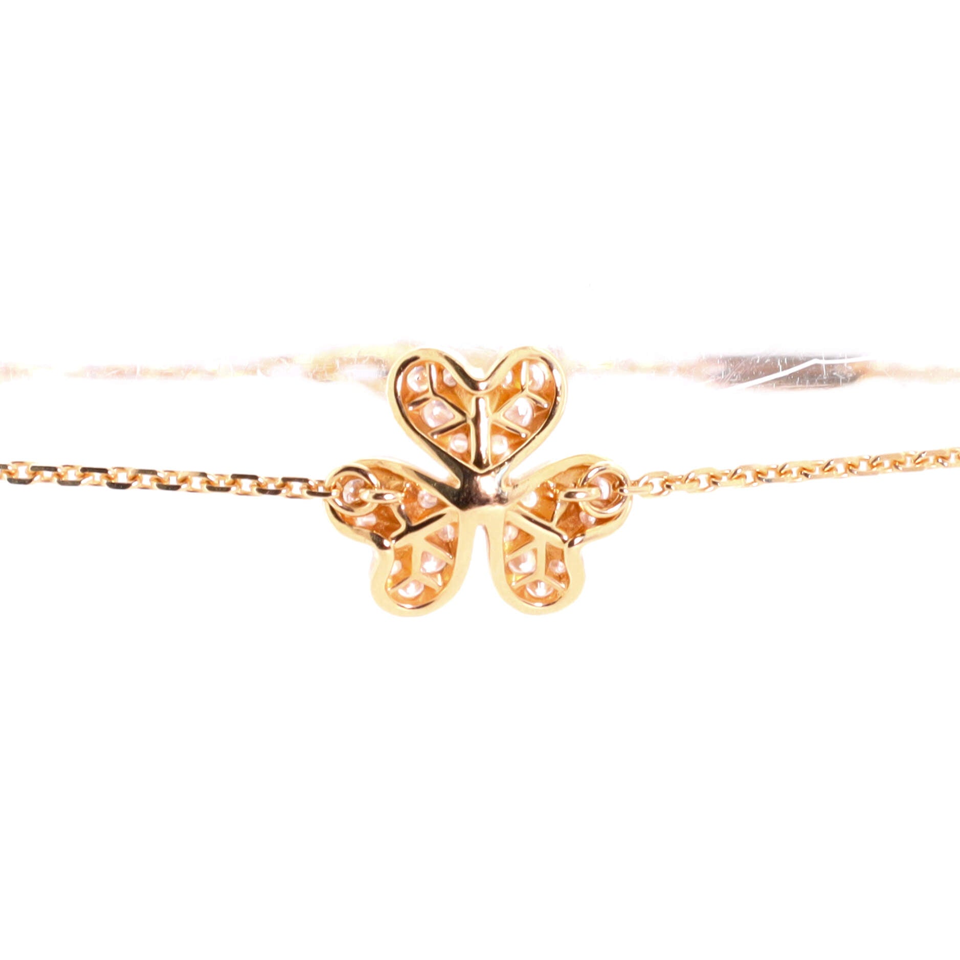 Frivole Bracelet 18K Yellow Gold and Diamond Mini