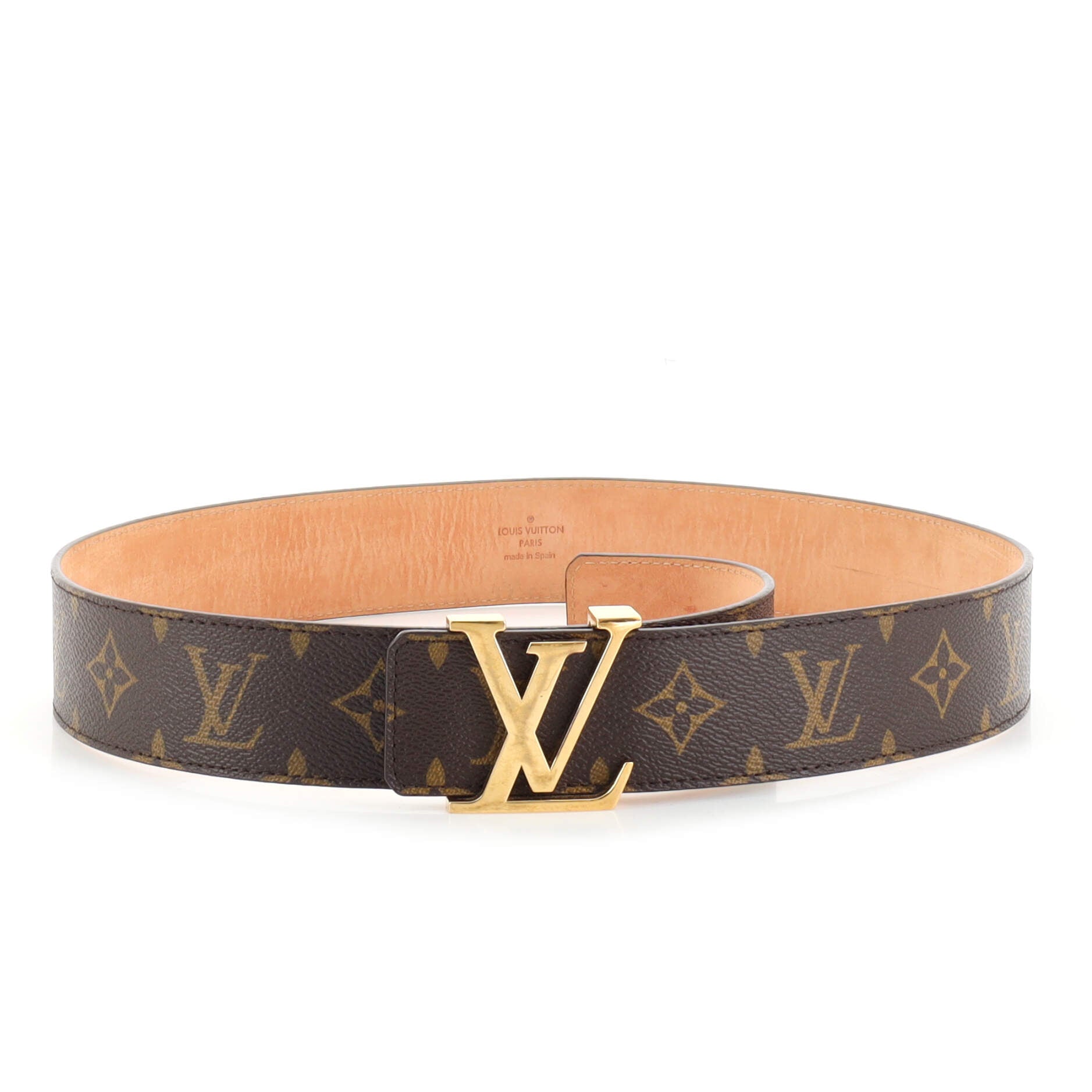 LV Initiales Belt Monogram Canvas Wide 95