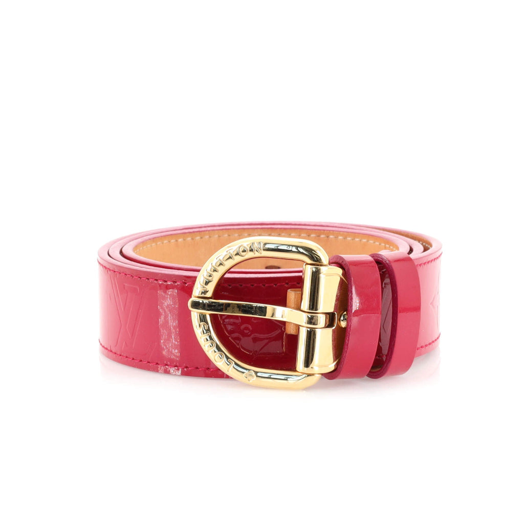 Ceinture Belt Monogram Vernis Medium 80