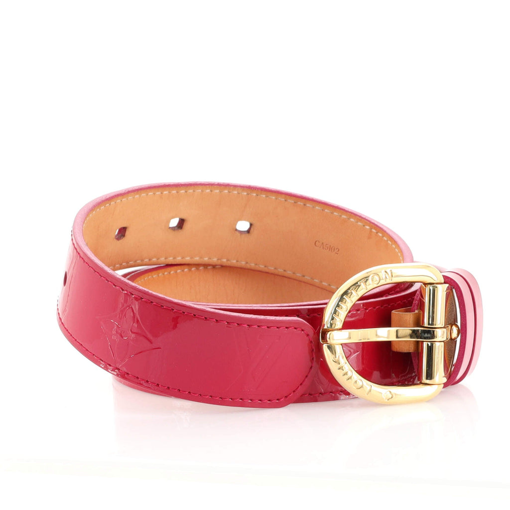 Ceinture Belt Monogram Vernis Medium 80