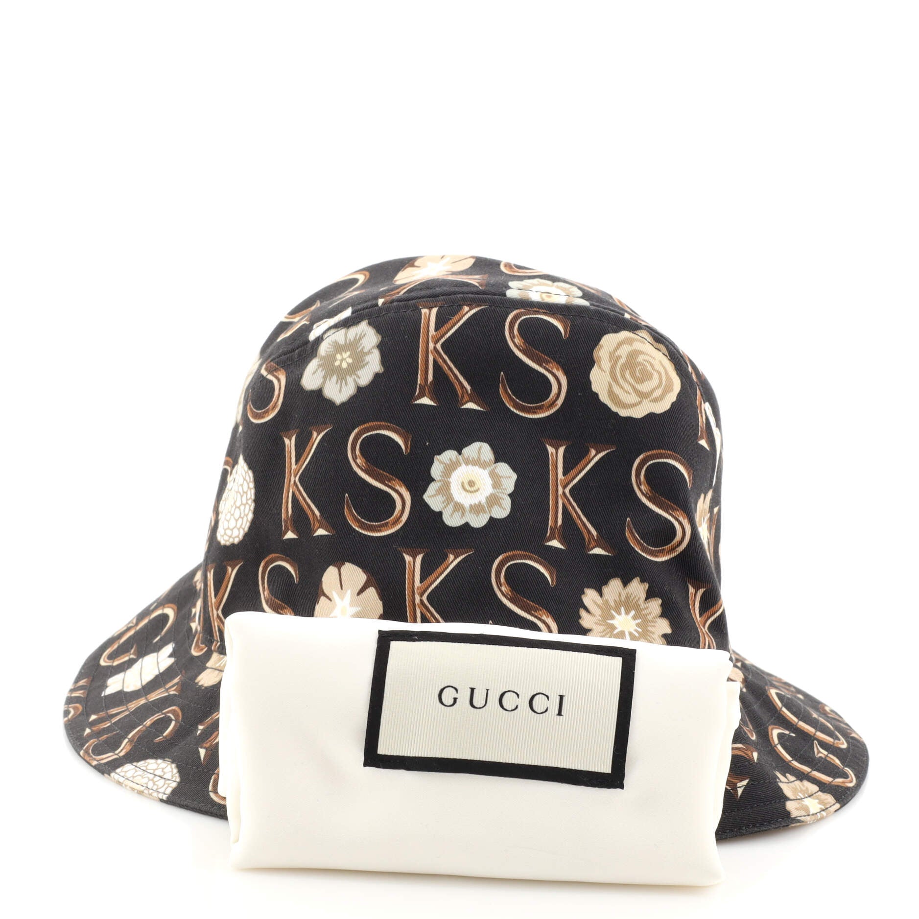 Bucket Hat Printed Canvas Small