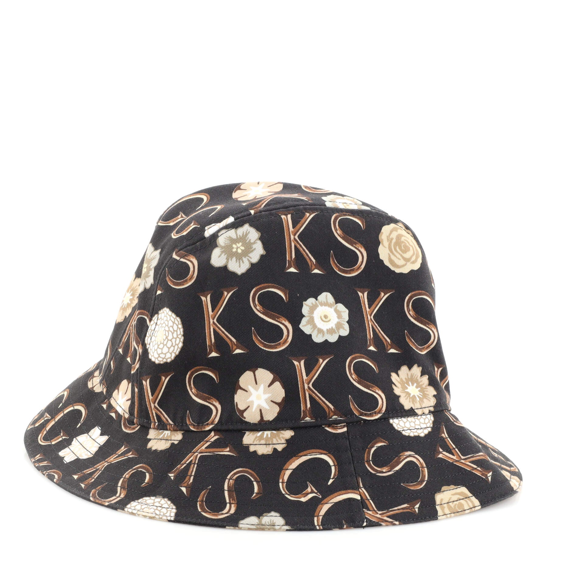 Bucket Hat Printed Canvas Small