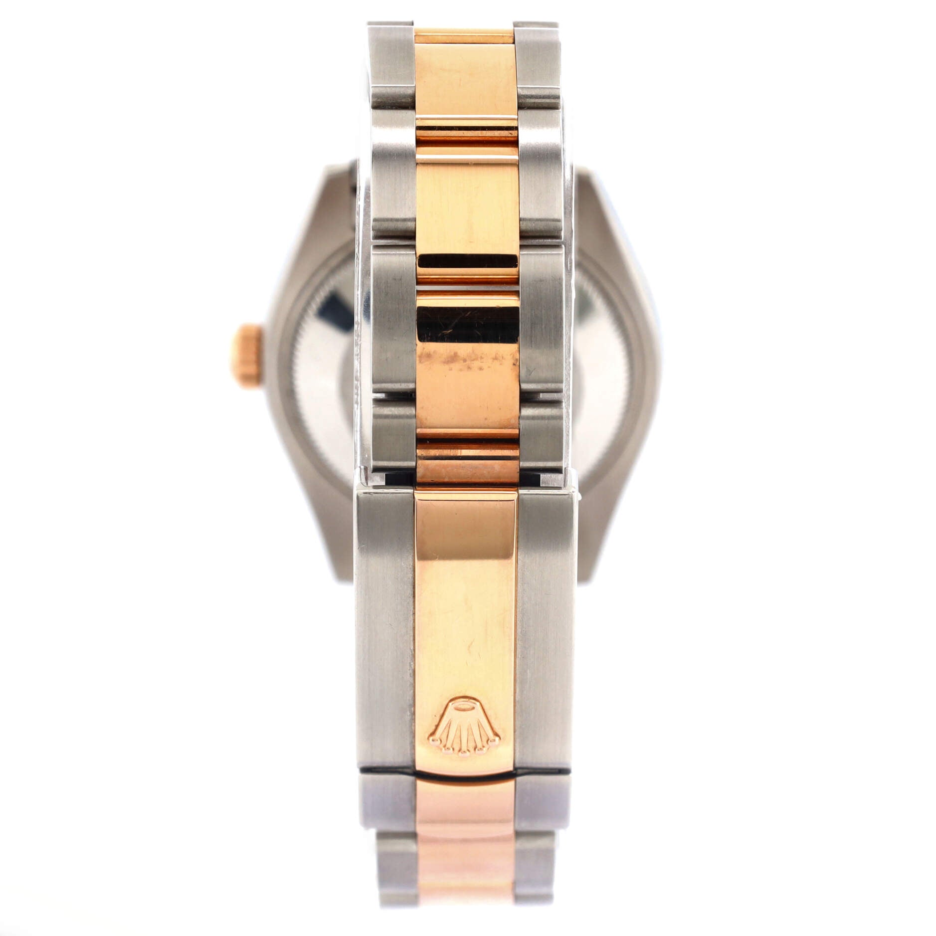 Oyster Perpetual Datejust Automatic Watch Stainless Steel and Rose Gold with Diamond Scattered Bezel and Diamond VI Numeral 31