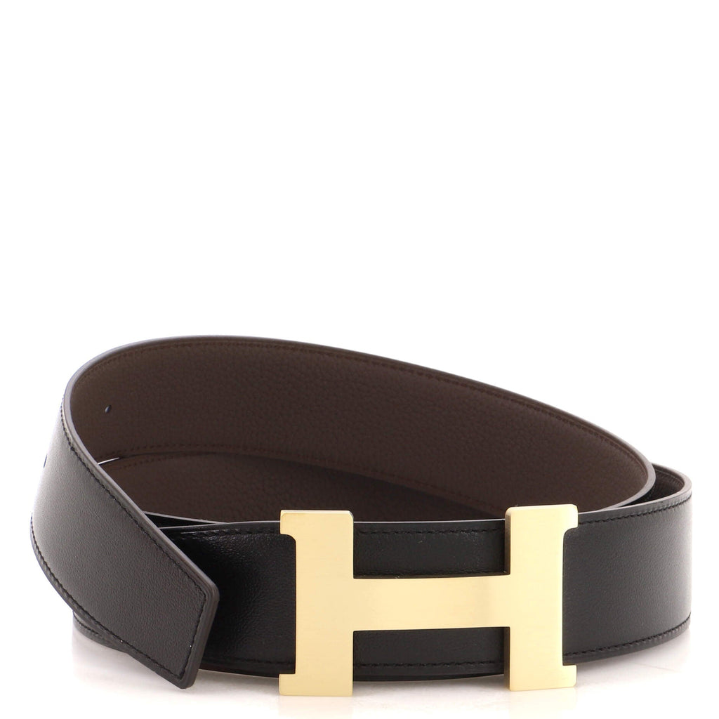 Constance Reversible Belt Leather Wide 90