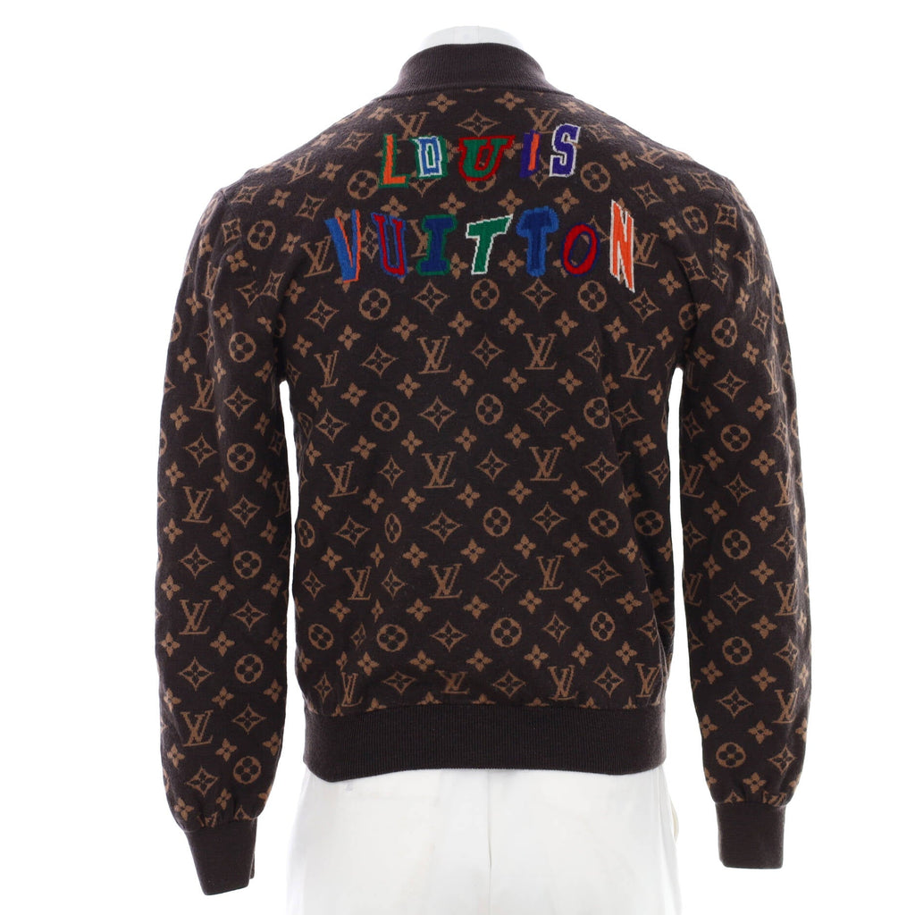 Men's LV x NBA Graphic Blouson Monogram Wool
