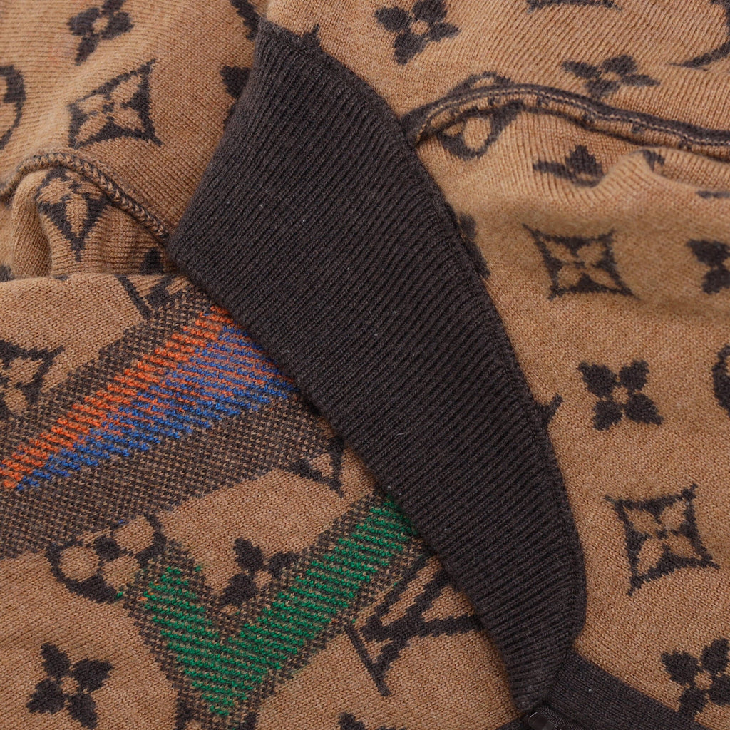 Men's LV x NBA Graphic Blouson Monogram Wool