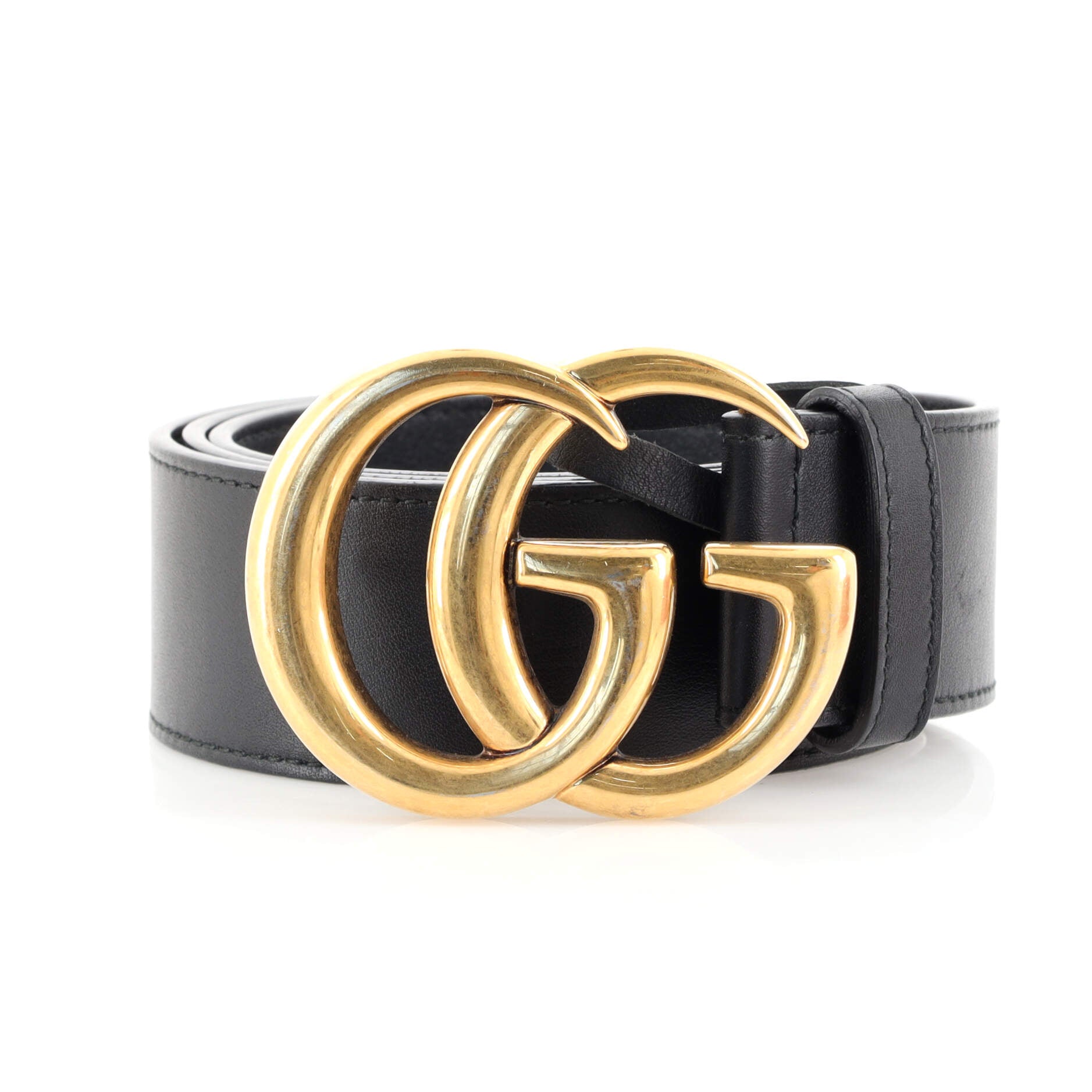 GG Marmont Belt Leather Wide 85