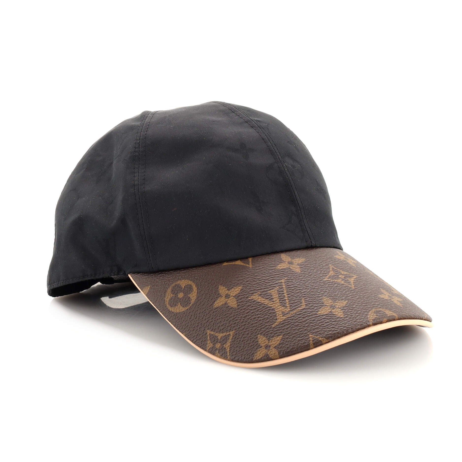 Cap Ou Pas Baseball Hat Monogra Nylon with Monogram Canvas
