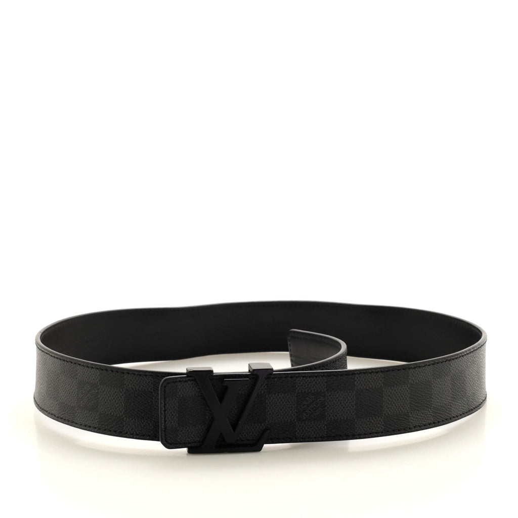 LV Initiales Belt Damier Graphite Wide 85