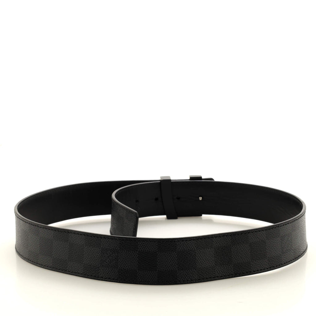LV Initiales Belt Damier Graphite Wide 85
