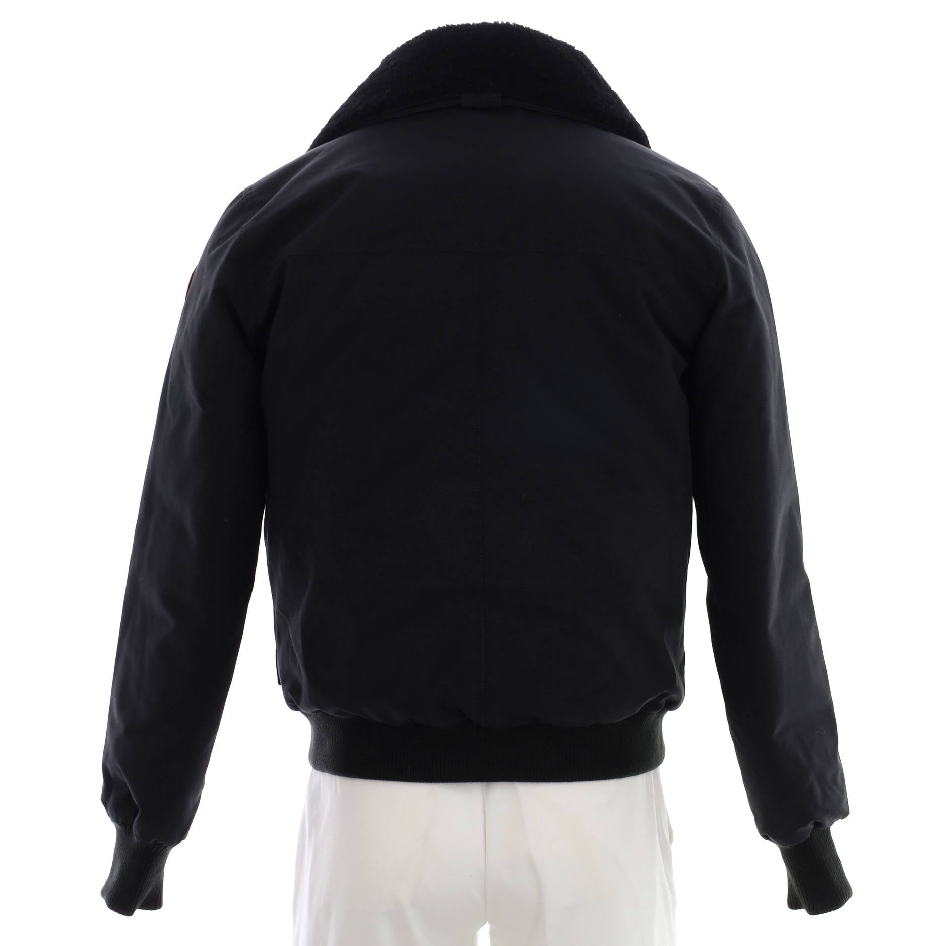 Men's Bromley Bomber Jacket Polyester Blend with Down and Shearling