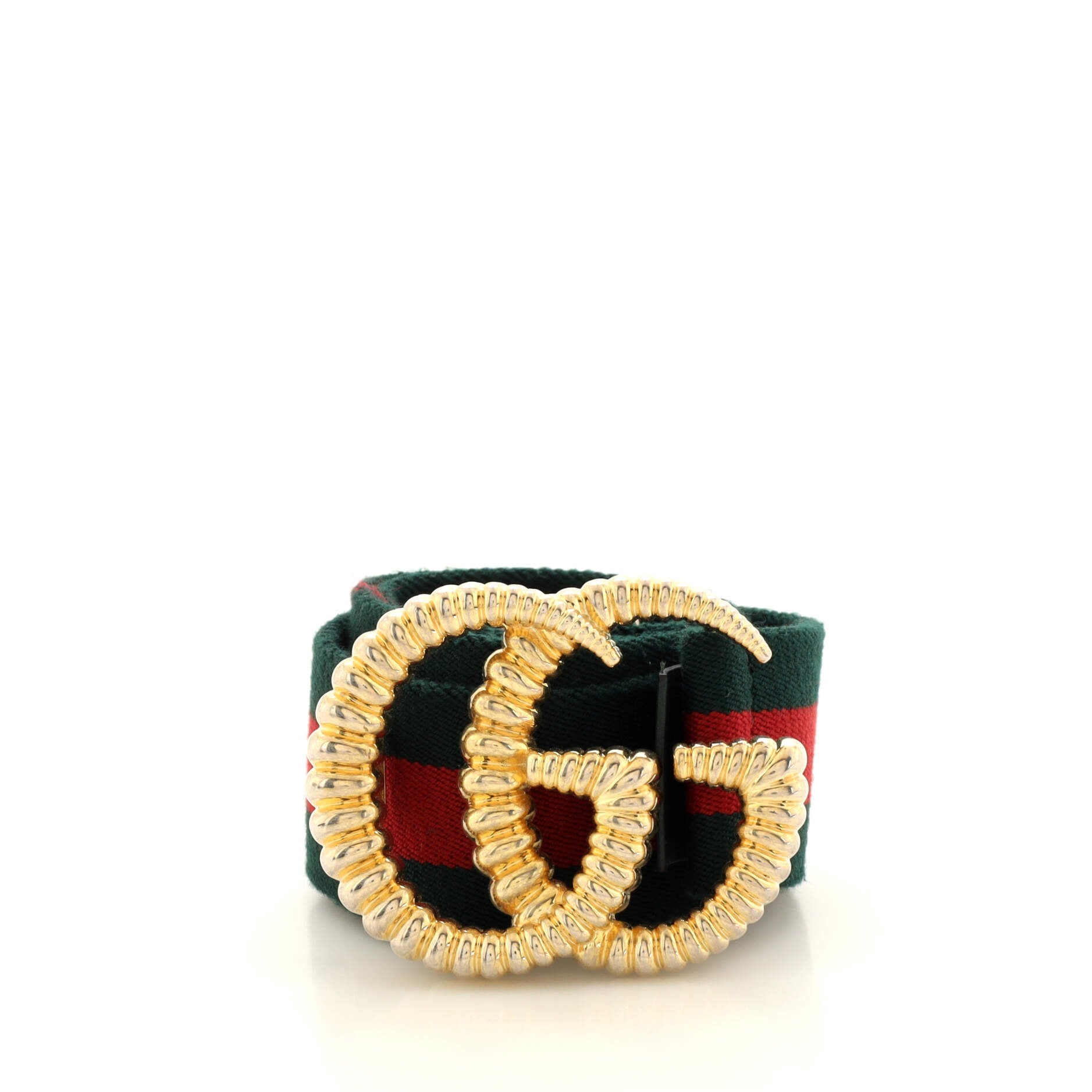 GG Torchon Web Belt Canvas Wide 85