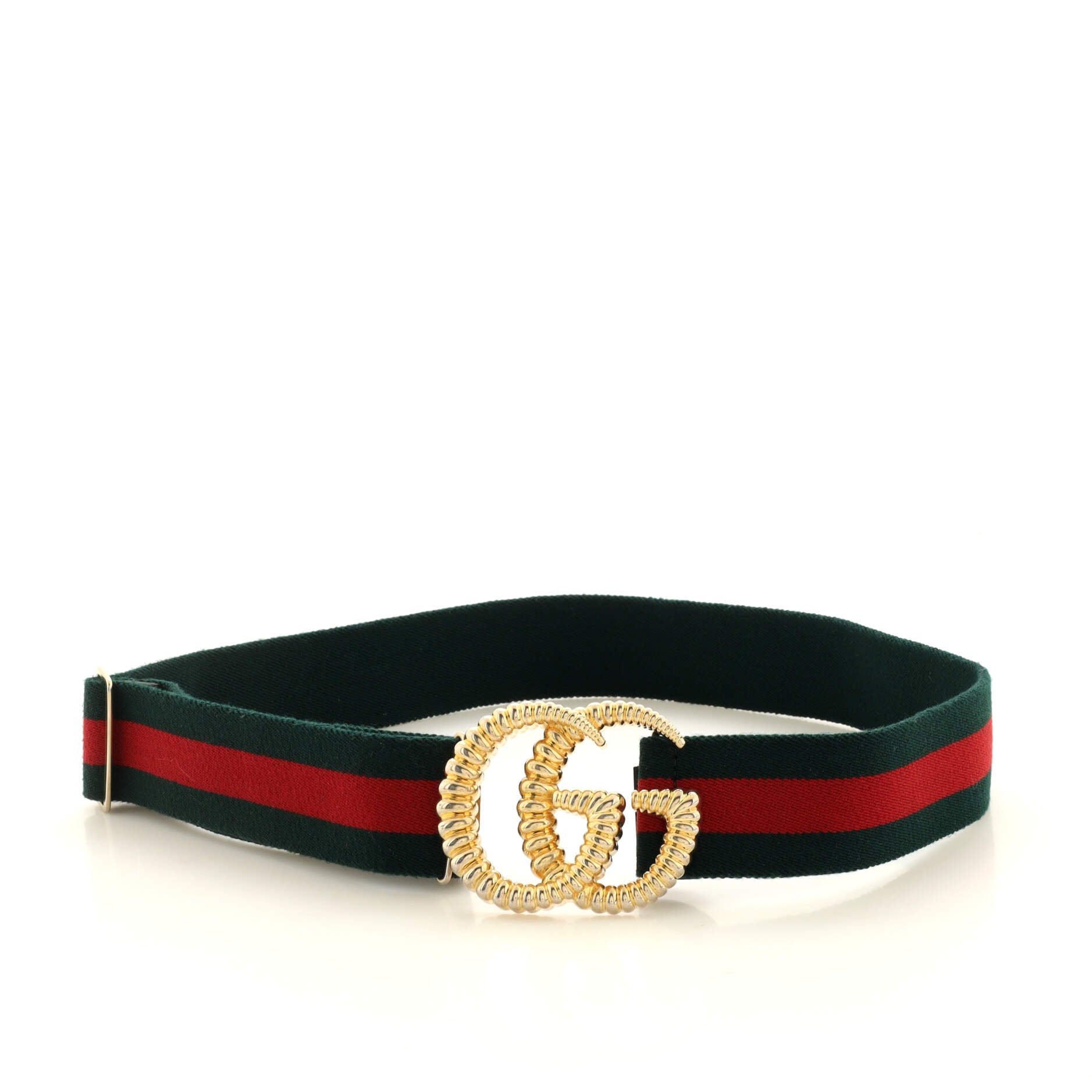 GG Torchon Web Belt Canvas Wide 85