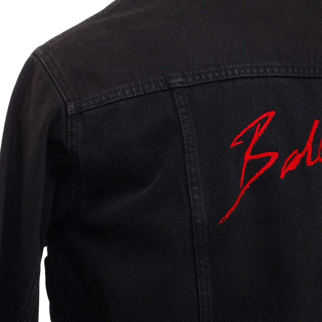 Men's Logo Oversized Jacket Denim