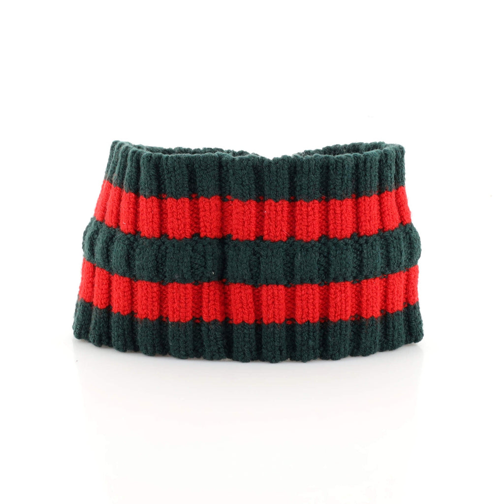 Web Headband Knit Wool Blend Medium