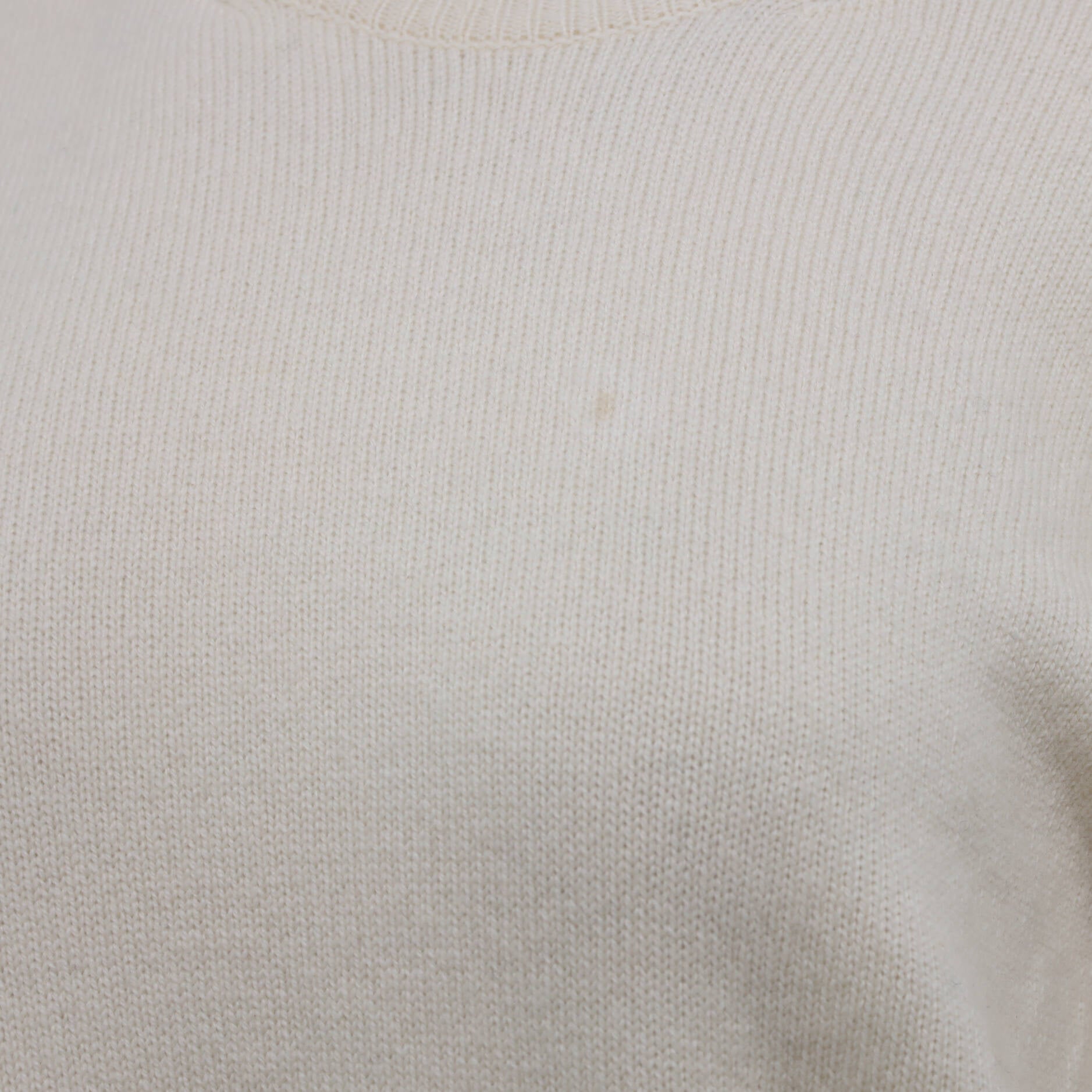 Women's Crew Neck Sweater Wool and Cashmere