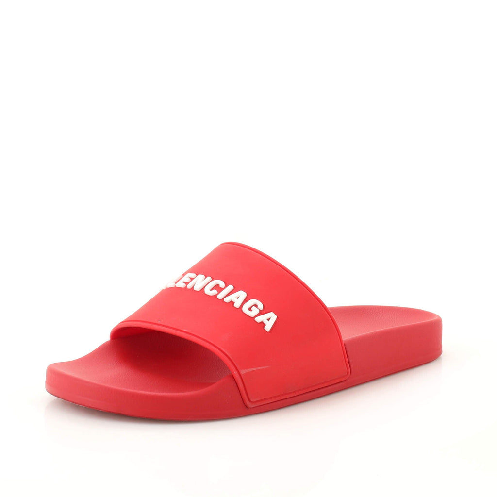 Men's Logo Slide Sandals Rubber