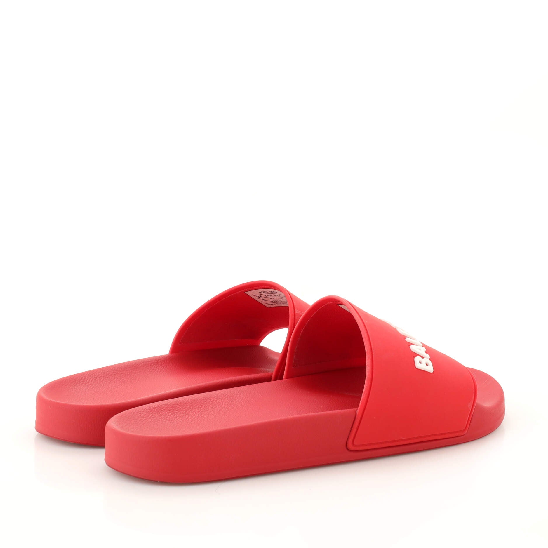 Men's Logo Slide Sandals Rubber