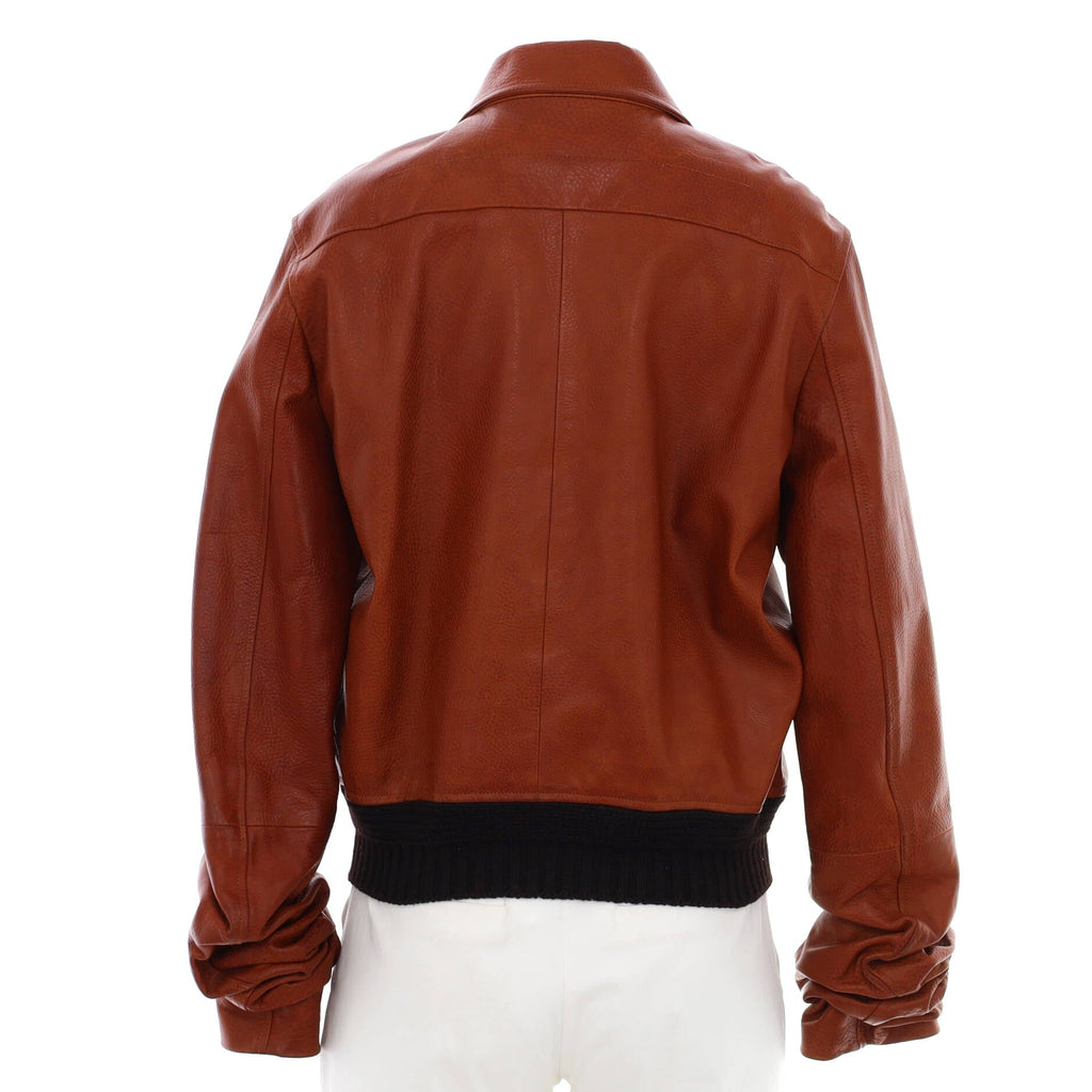 Women's Extra Long Sleeve Biker Jacket Leather