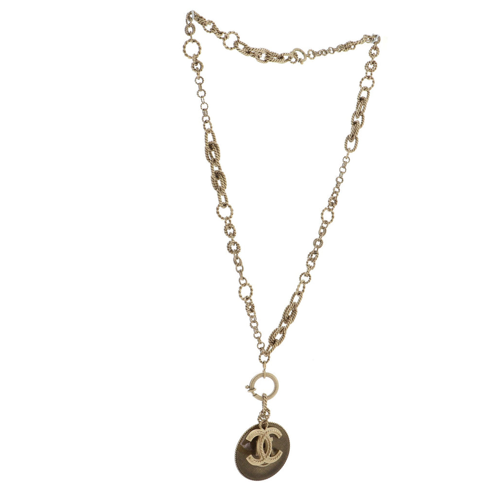 CC No. 5 Pendant Necklace Metal