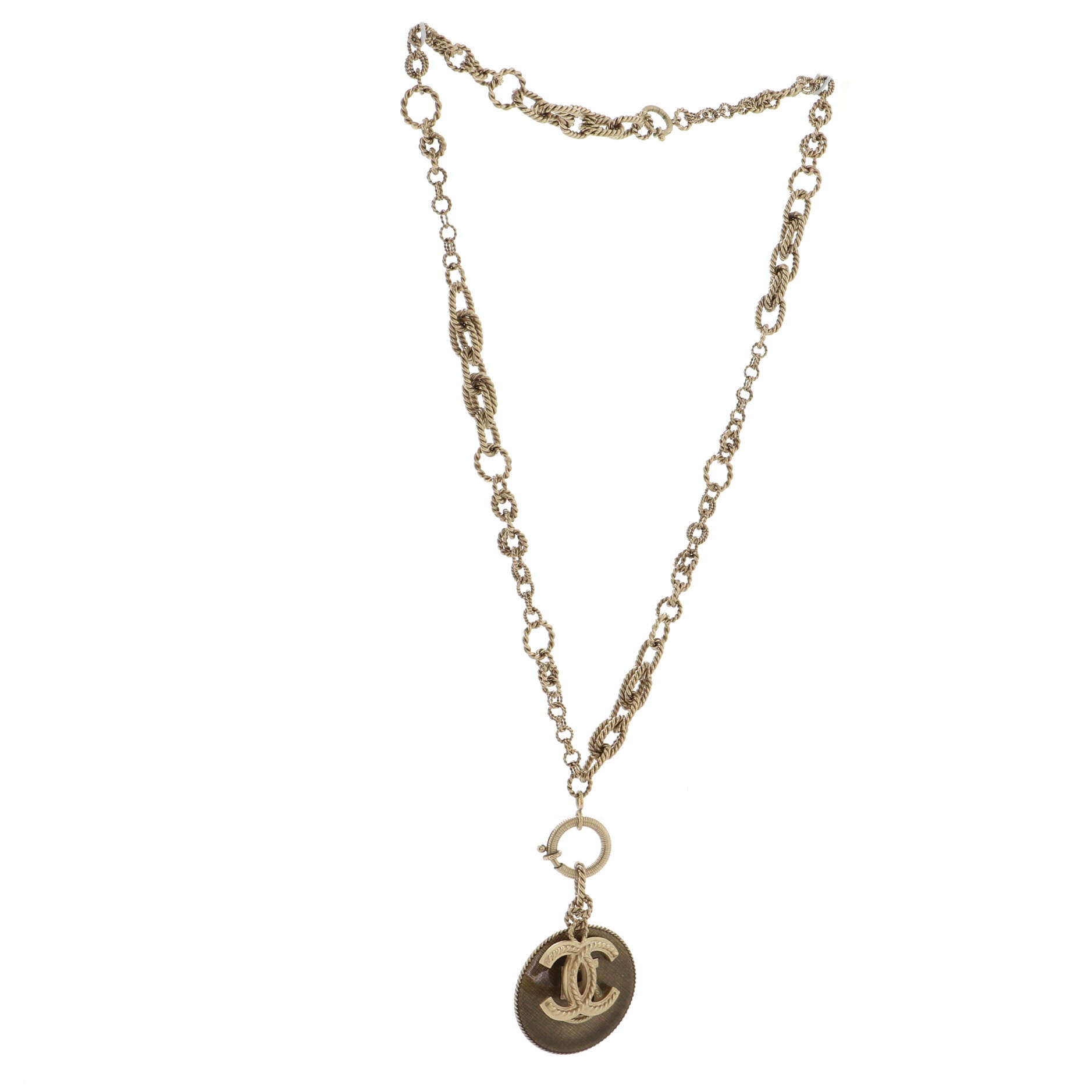 CC No. 5 Pendant Necklace Metal