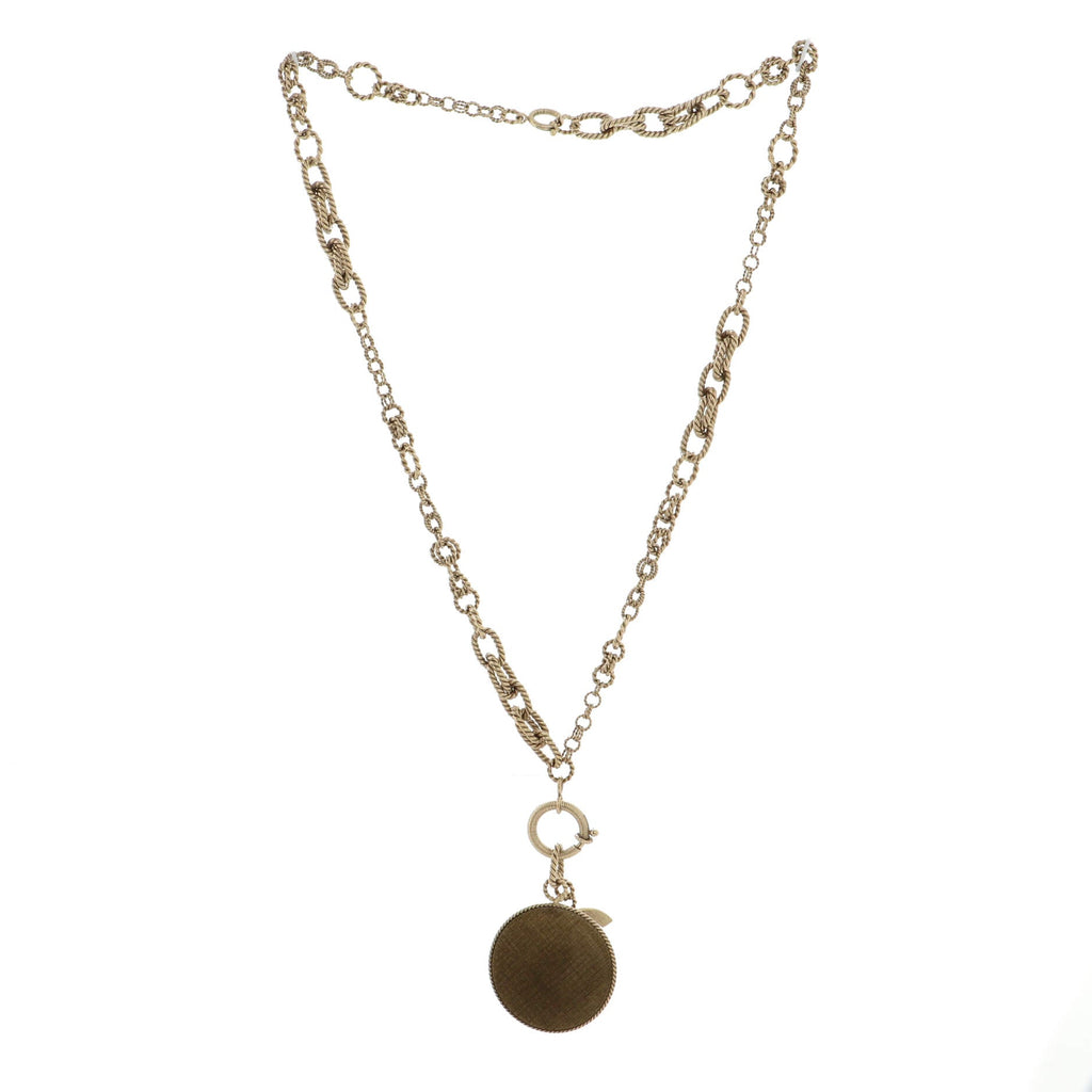 CC No. 5 Pendant Necklace Metal