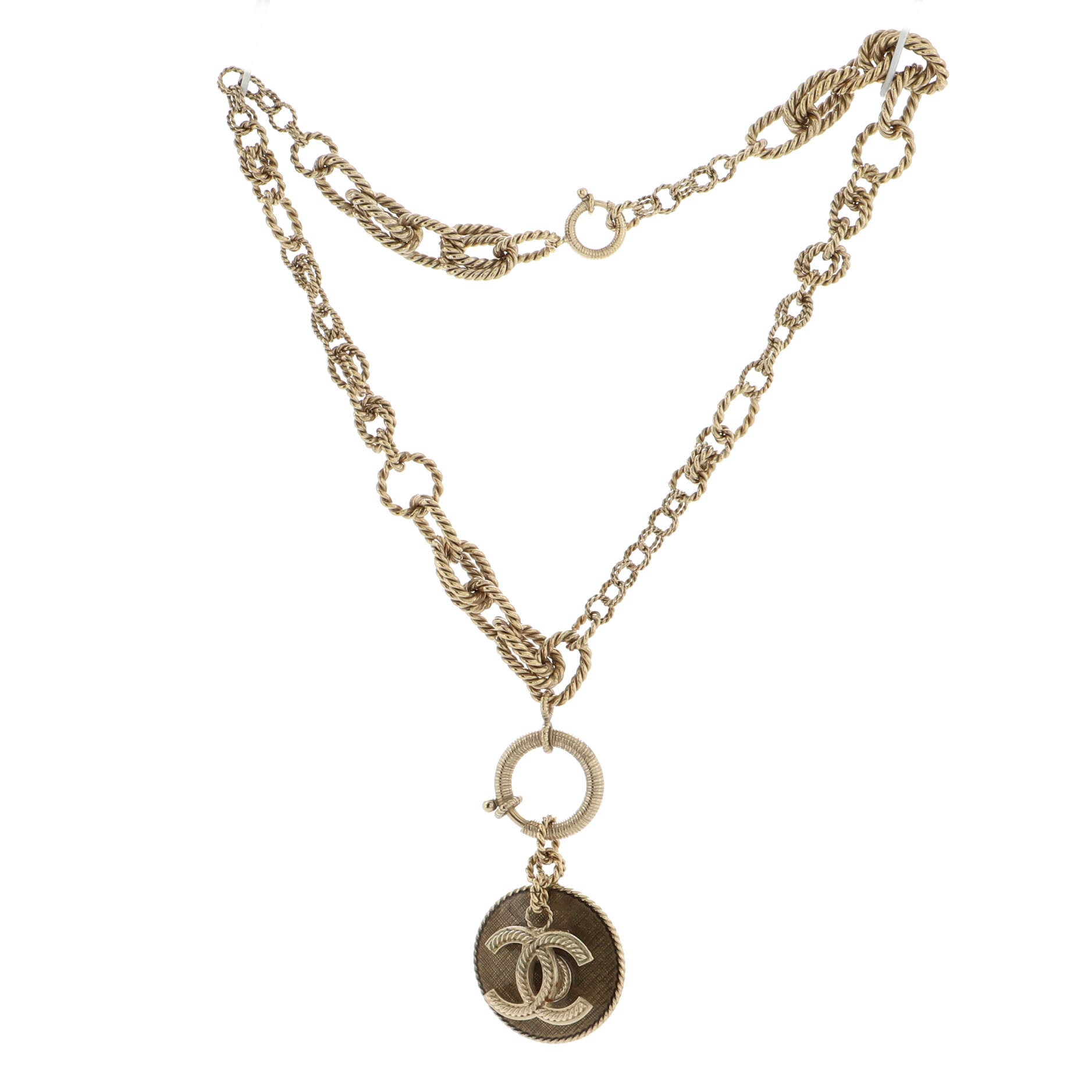 CC No. 5 Pendant Necklace Metal