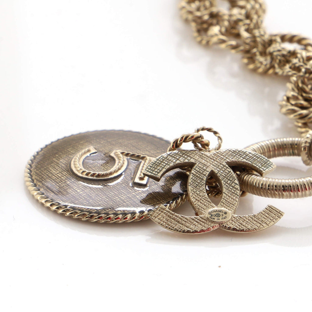 CC No. 5 Pendant Necklace Metal