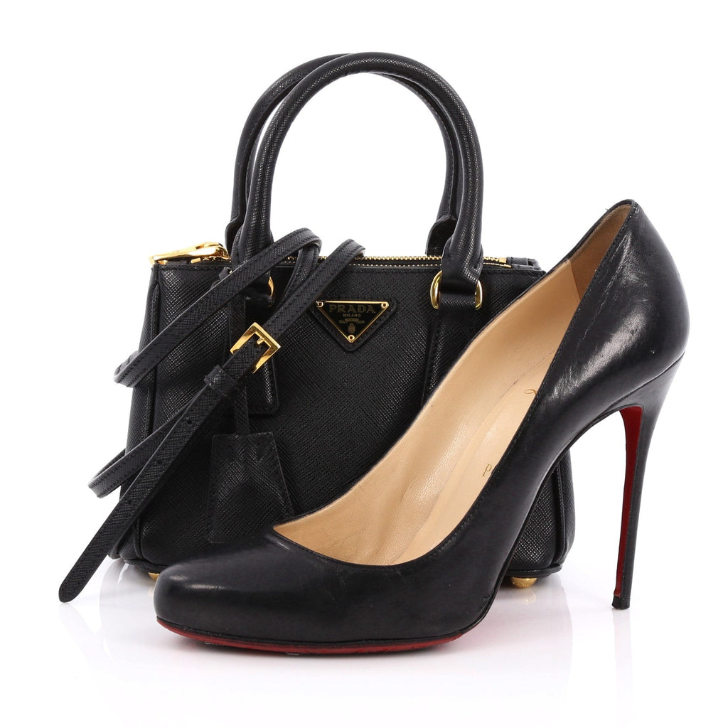 Galleria Crossbody Bag Saffiano Leather Mini
