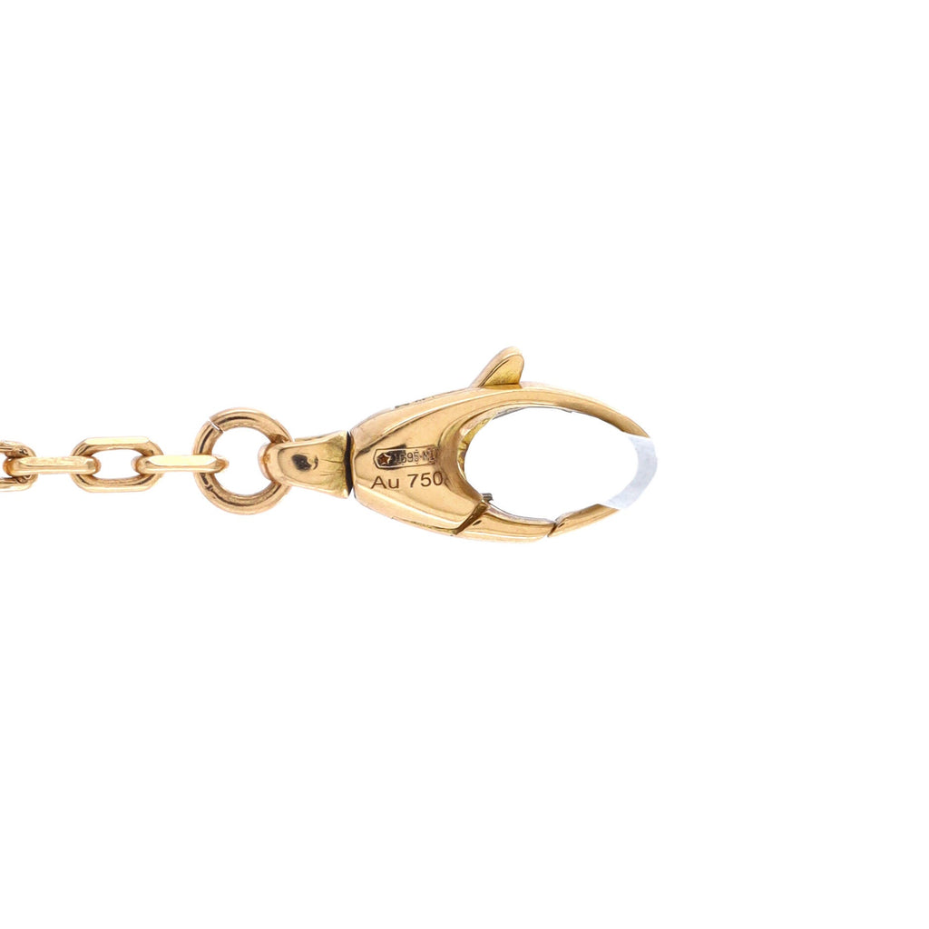 Running GG Station Necklace 18K Yellow Gold
