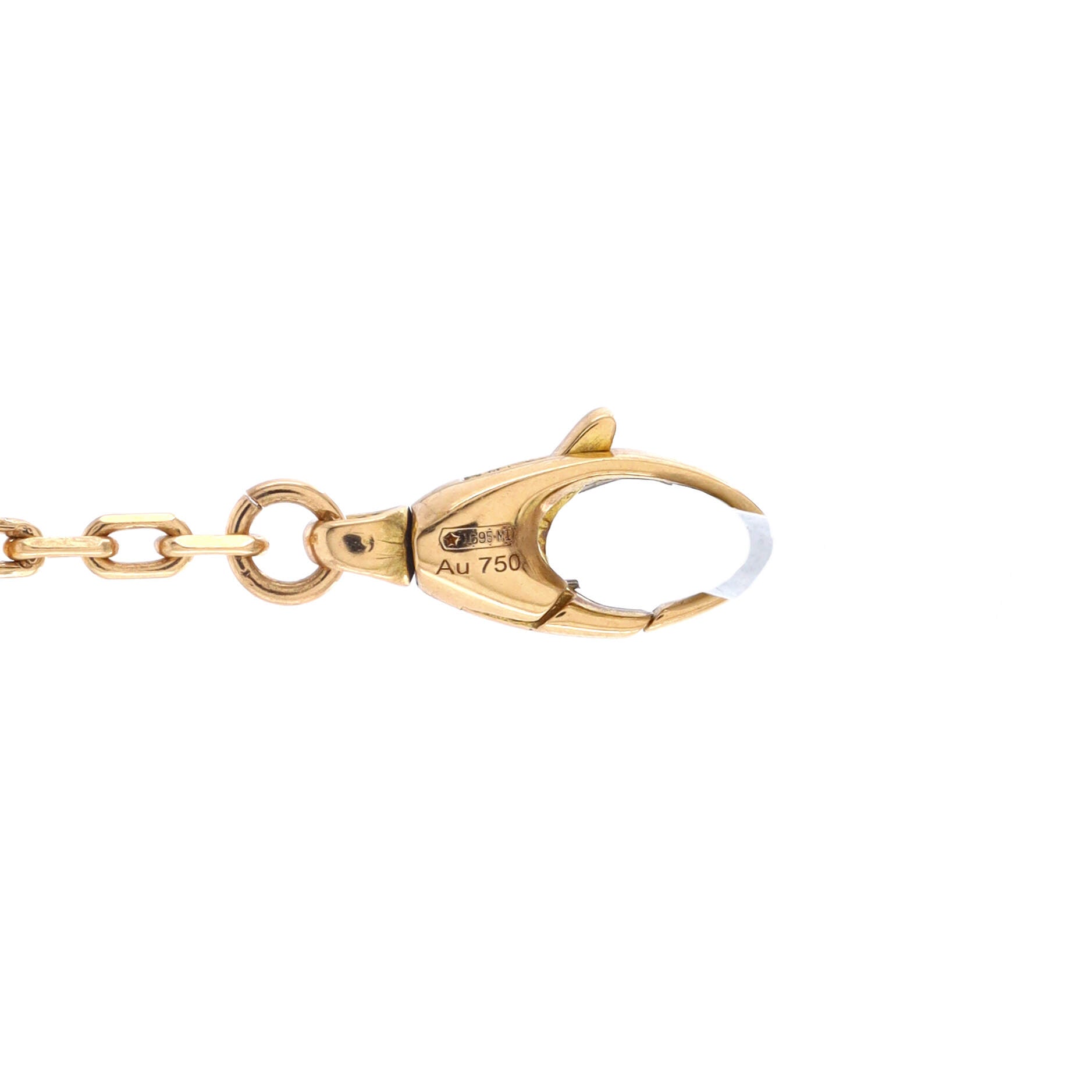 Running GG Station Necklace 18K Yellow Gold