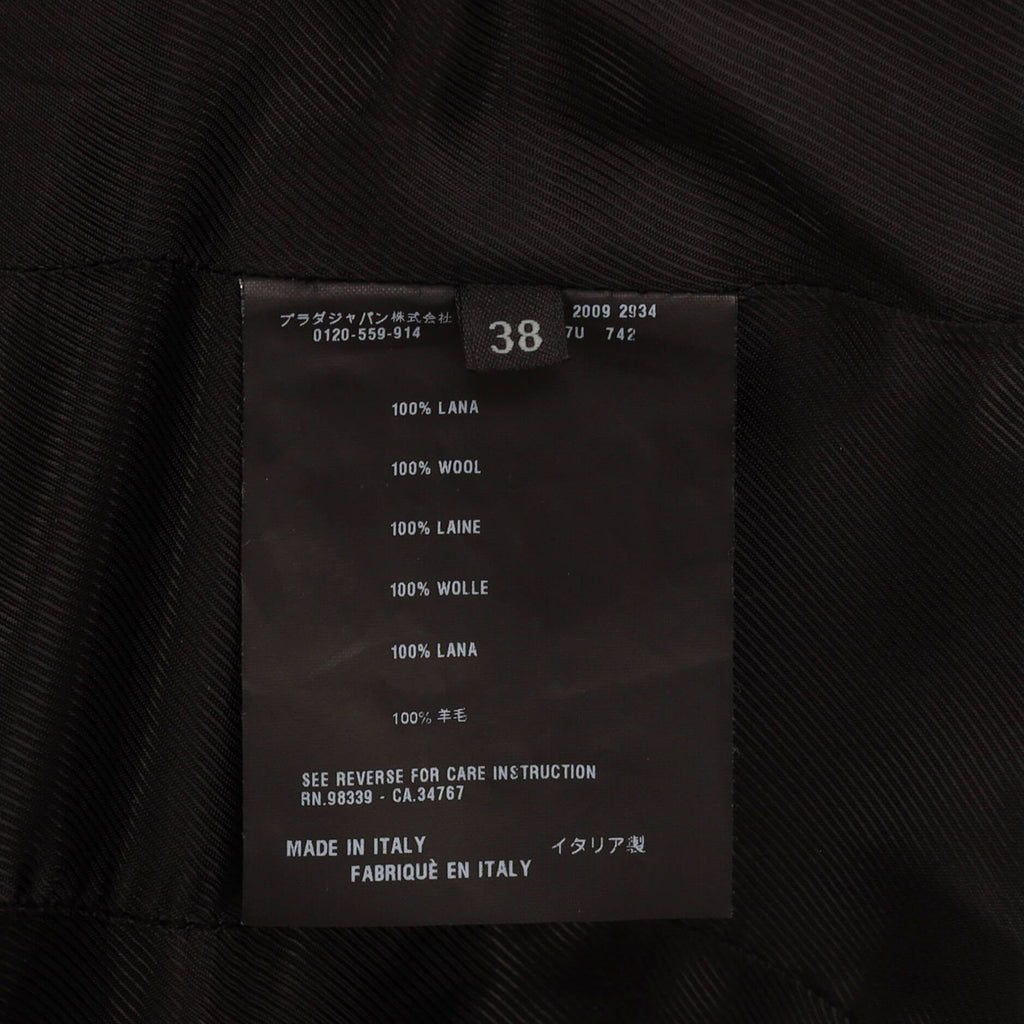 Women's Double Breasted Long Coat Wool
