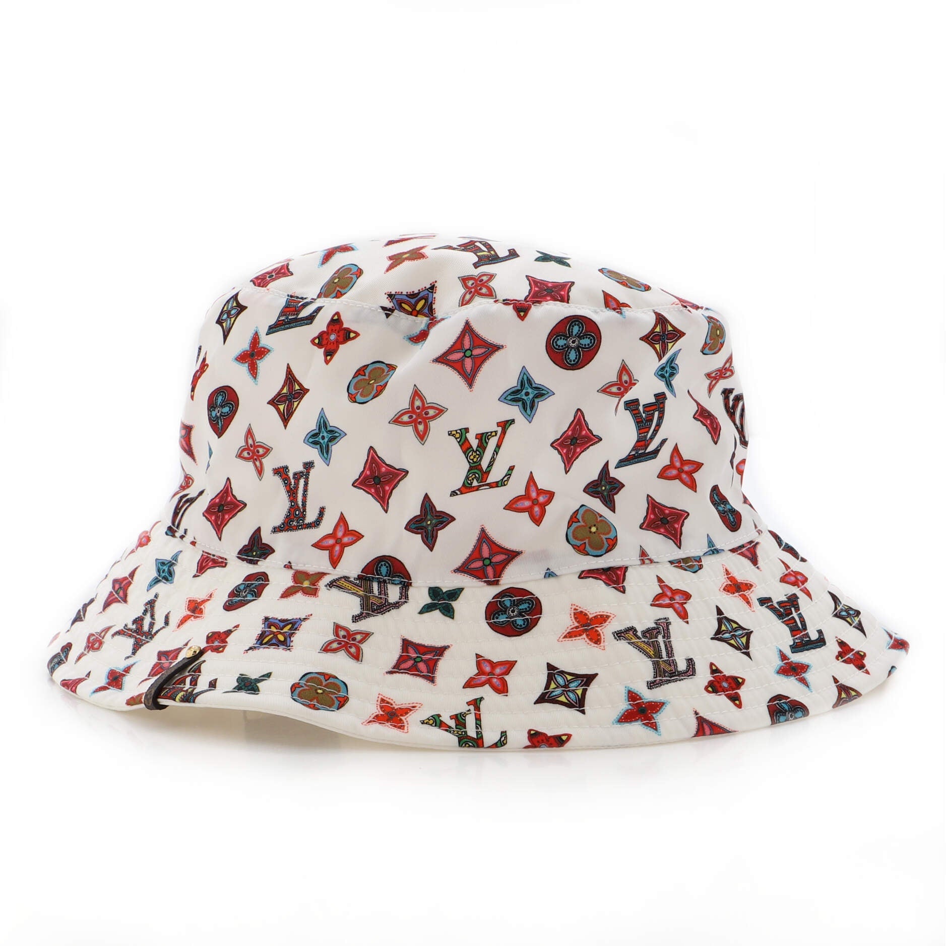 Lovelygram Bob Reversible Bucket Hat Monogram Nylon