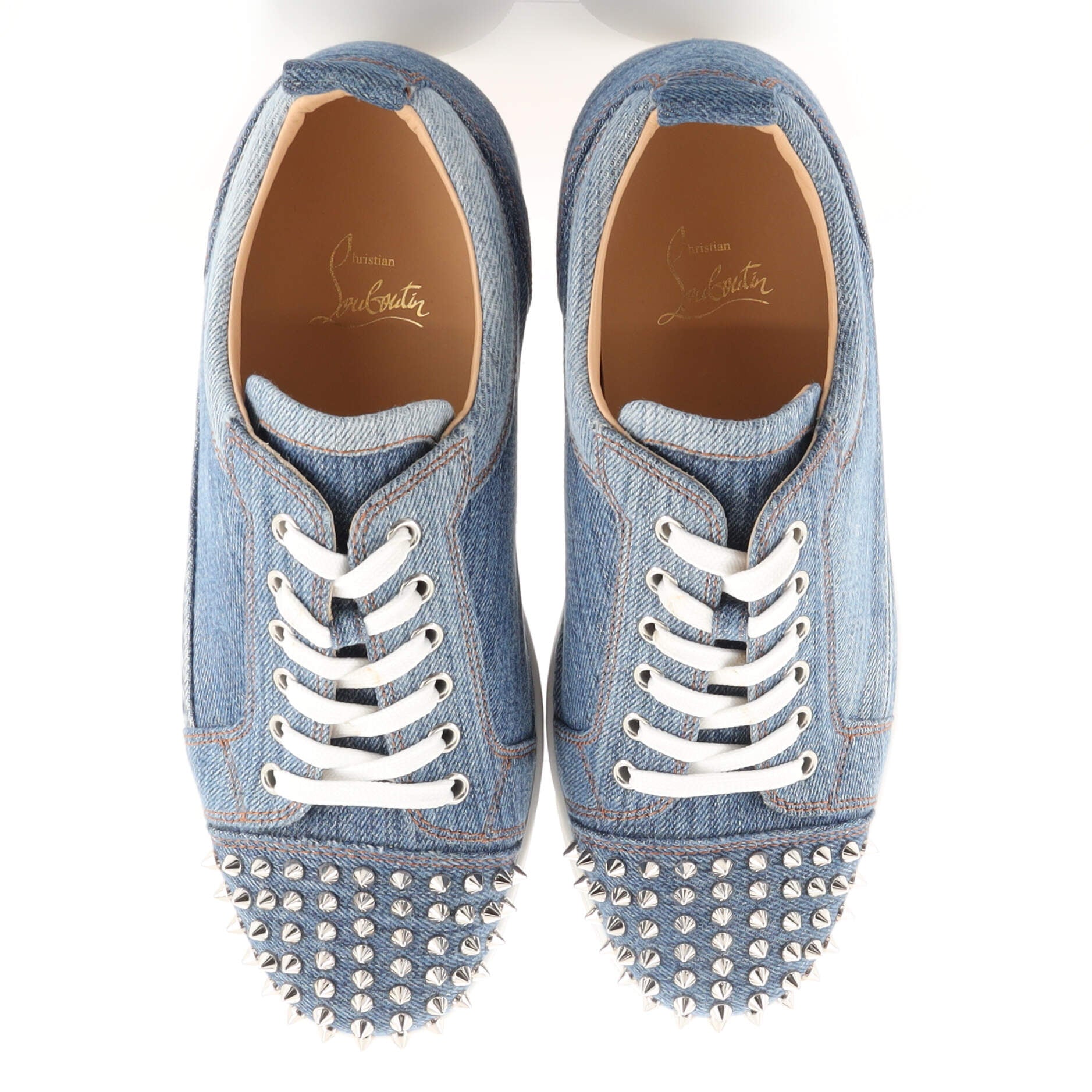 Men's Louis Junior Spikes Sneakers Denim