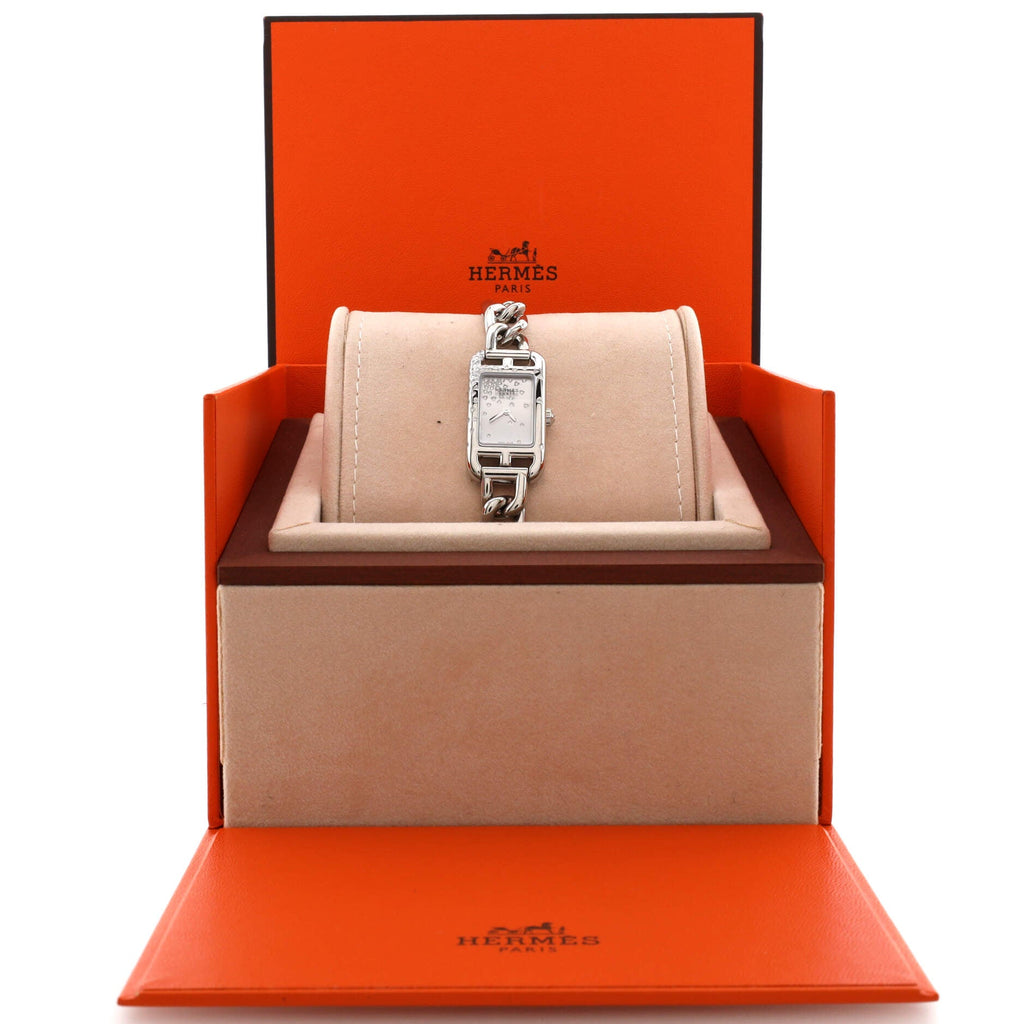 Nantucket Jete de Diamants Quartz Watch Stainless Steel with Diamonds 17