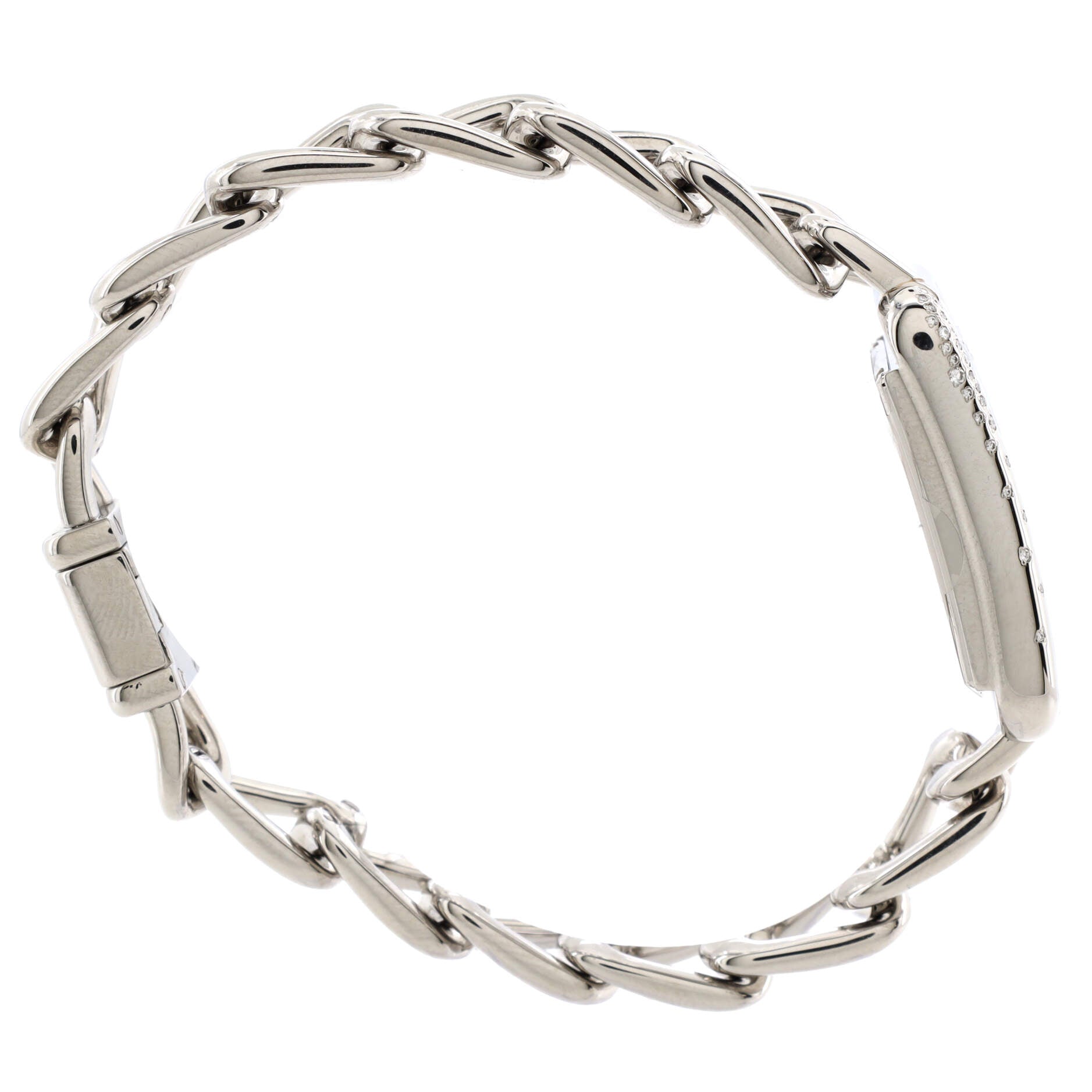 Nantucket Jete de Diamants Quartz Watch Stainless Steel with Diamonds 17