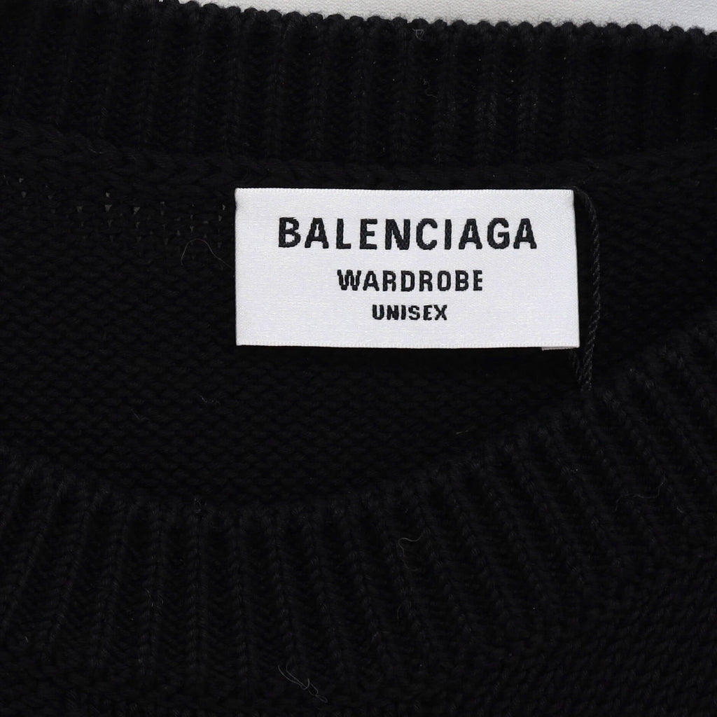 Allover Logo Sweater Cotton