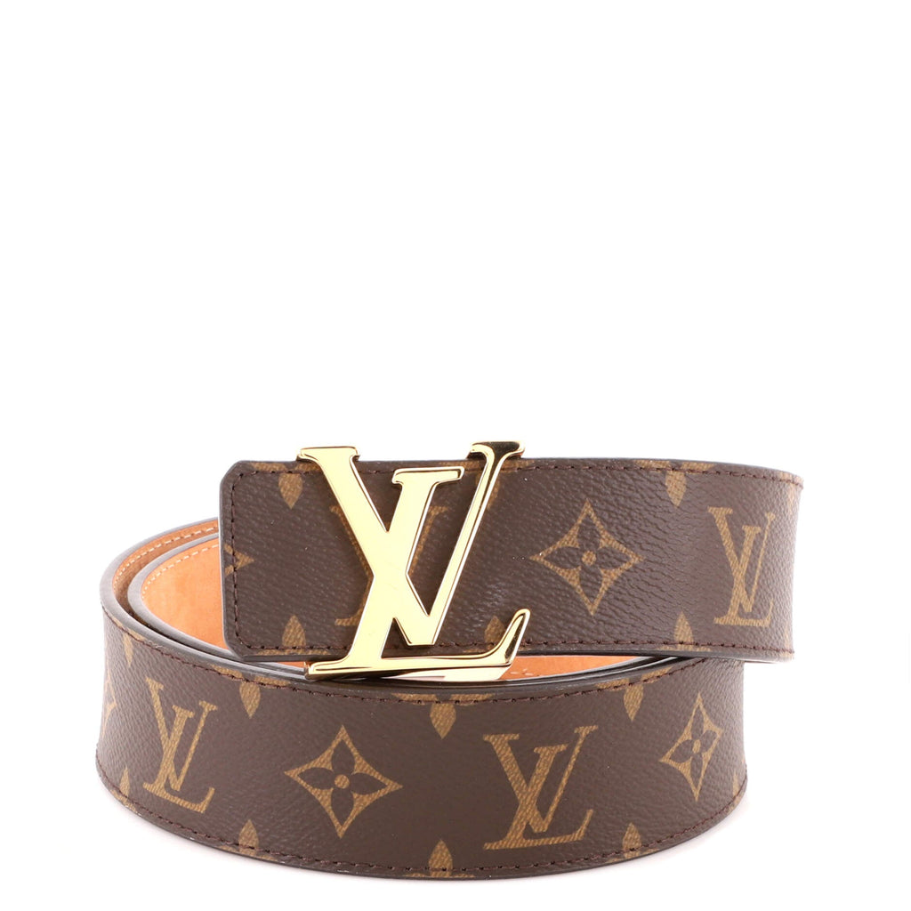 LV Initiales Belt Monogram Canvas Wide 85